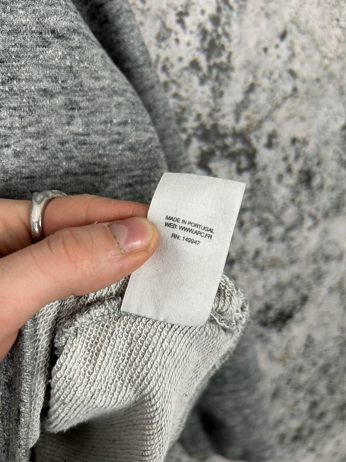 A.P.C. × Vintage APC Paris Hiver 87 Sweatshirt Size US L / EU 52-54 / 3 - 7 Thumbnail