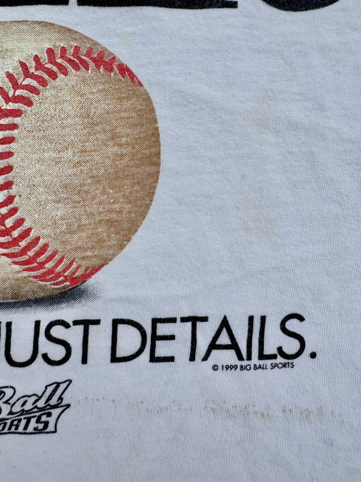 Vintage 1999 Baseball Is Life Vintage T-Shirt Made In USA Size US M / EU 48-50 / 2 - 5 Thumbnail