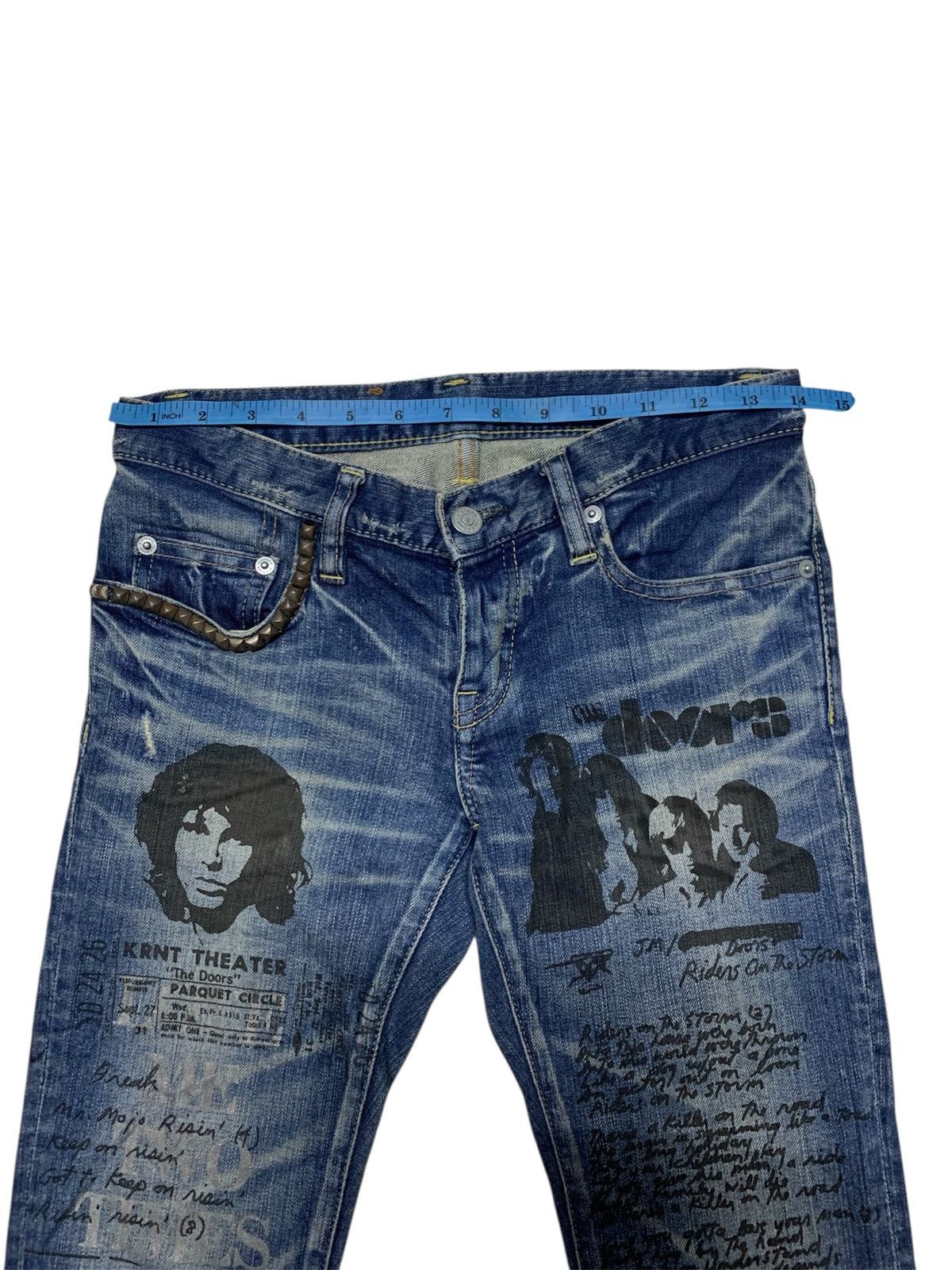 Hysteric Glamour Vintage HYSTERIC GLAMOUR THE DOOR Size 28" / US 6 / IT 42 - 9 Thumbnail