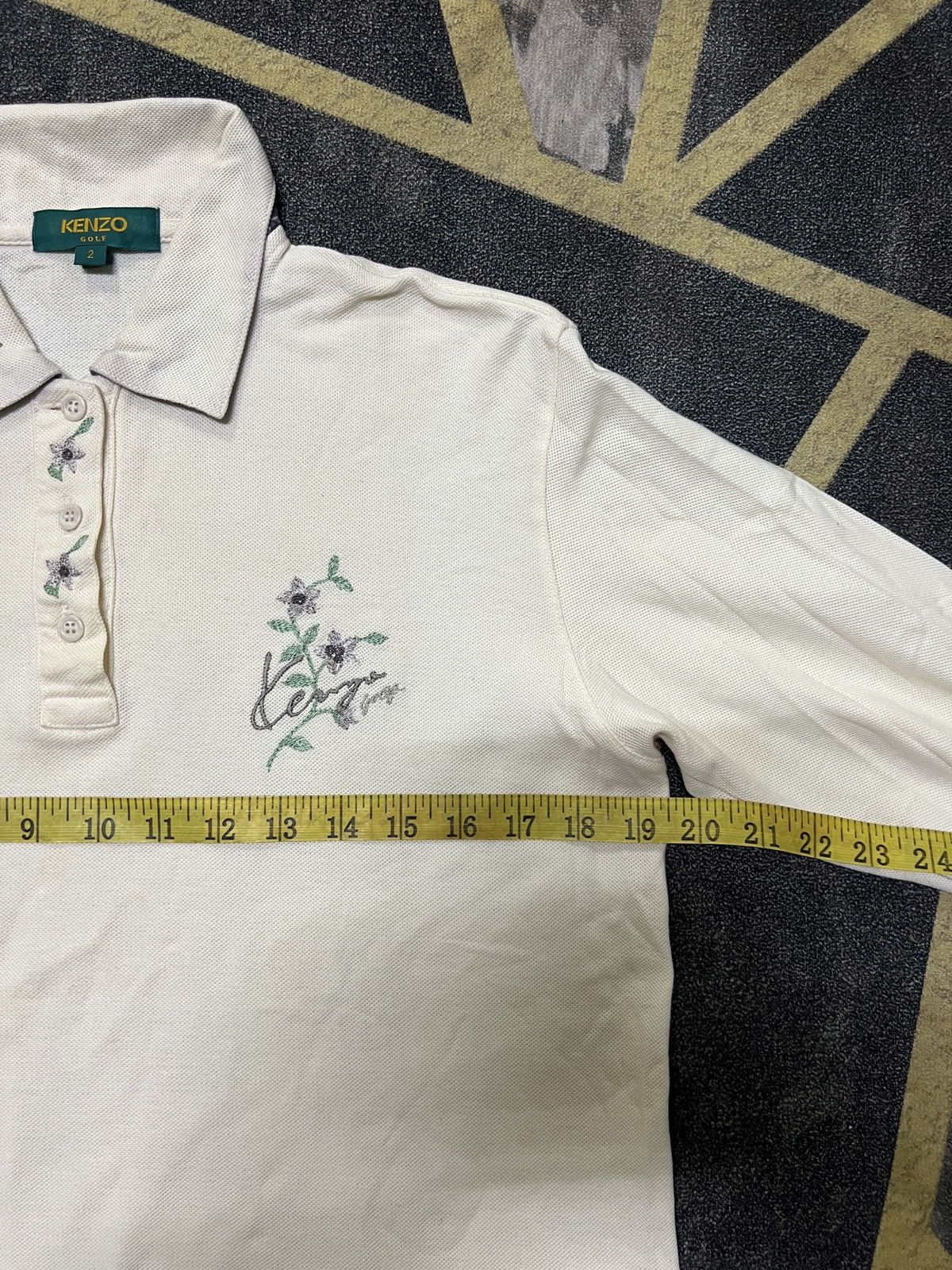 Designer × Kenzo Retro Kenzo Golf Floral Embroidery Size M / US 6-8 / IT 42-44 - 13 Thumbnail