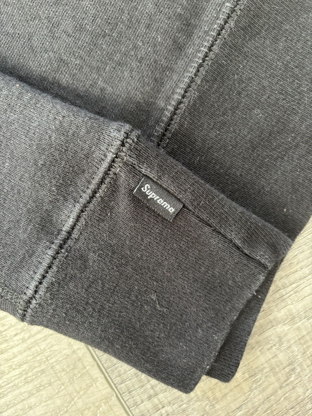 Supreme Supreme Arabic Logo Hooded Sweatshirt Black FW17 Size US M / EU 48-50 / 2 - 4 Thumbnail