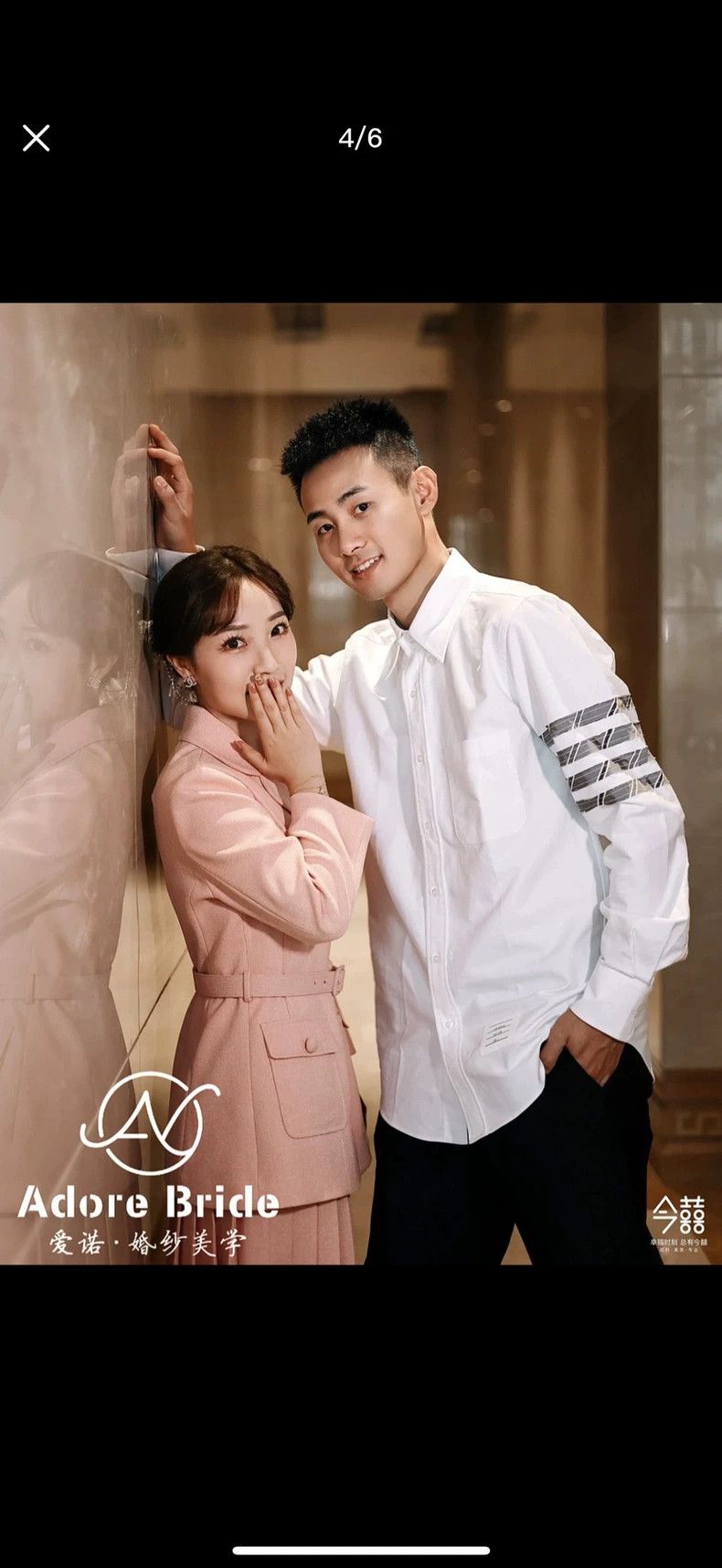 Thom Browne Thom Browne size1 Arm four bar shirt, white Size US S / EU 44-46 / 1 - 8 Thumbnail