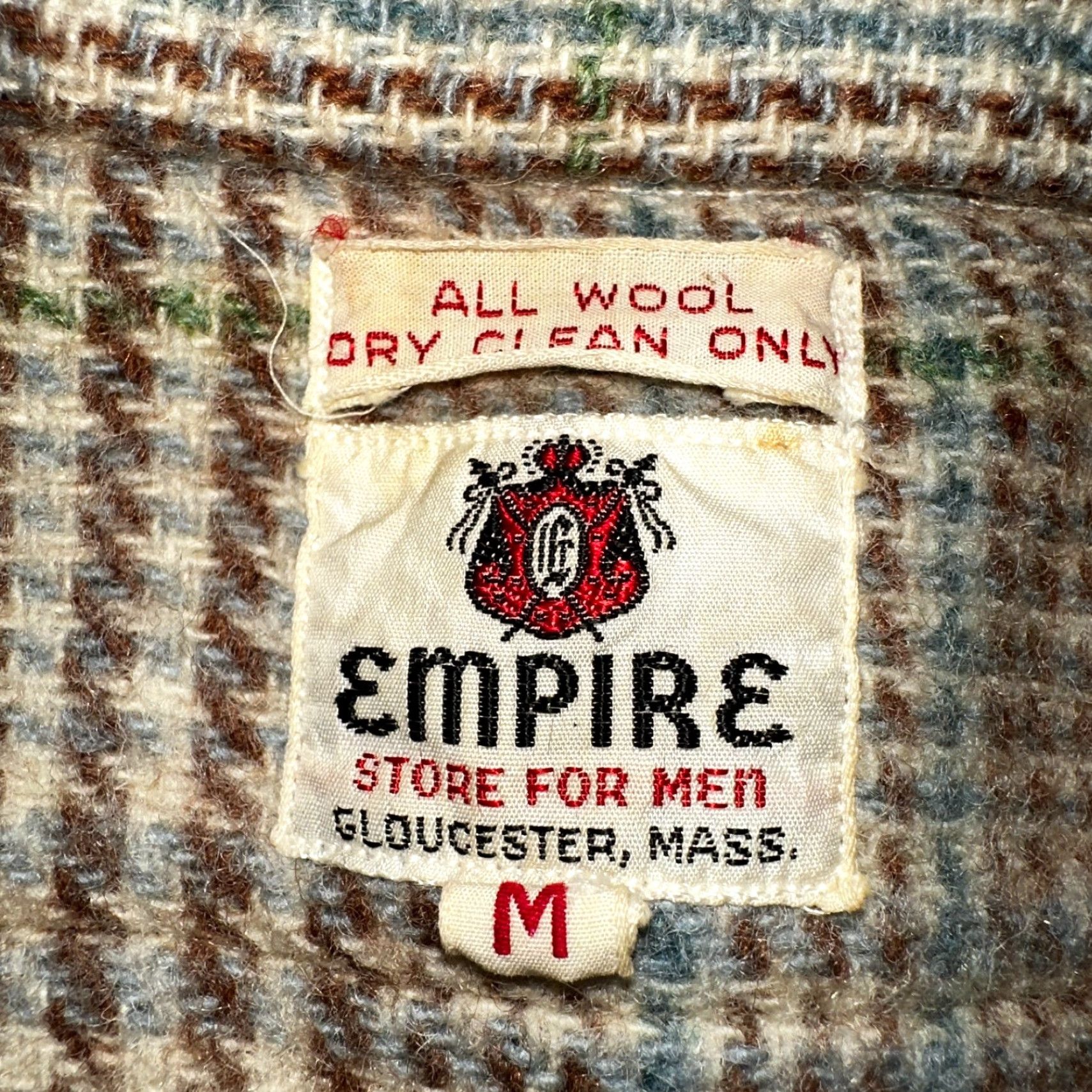 Vintage VINTAGE 1960s Empire USA Brown Plaid Wool Shirt Long Sleeve Button-Up Mens M Rockabilly Size US M / EU 48-50 / 2 - 3 Thumbnail
