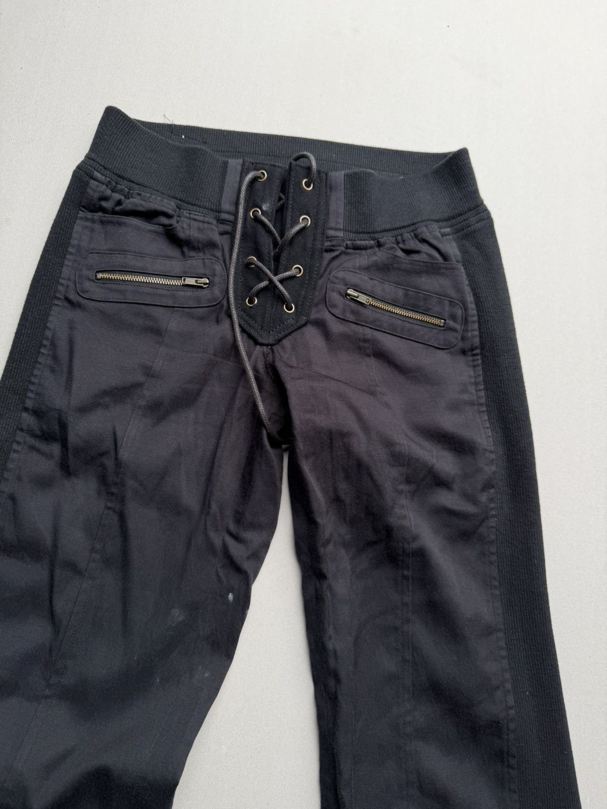 Japanese Brand Lace up flare cargo pants simmilar to goa Size US 28 / EU 44 - 2 Thumbnail