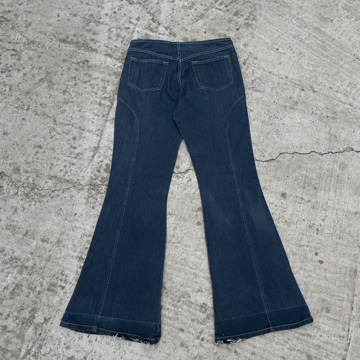 Y/Project Vintage Women’s Junlian Flared Crazy Jeans Size L 00s USA Size 27" / US 4 / IT 40 - 4 Thumbnail