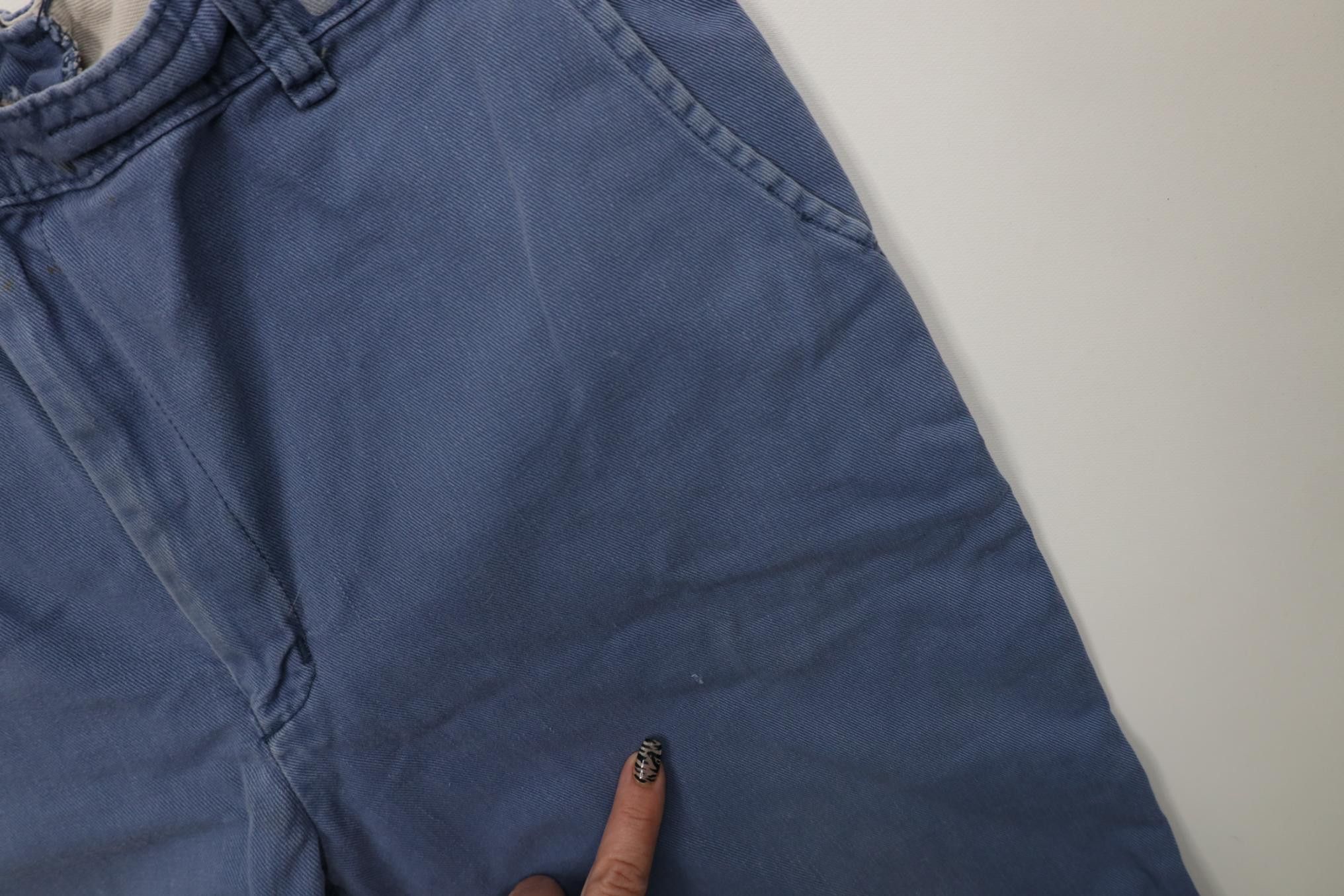 Vintage Vintage 70s 80s Streetwear Workwear Mechanic Pants Blue USA Size US 34 / EU 50 - 9 Thumbnail