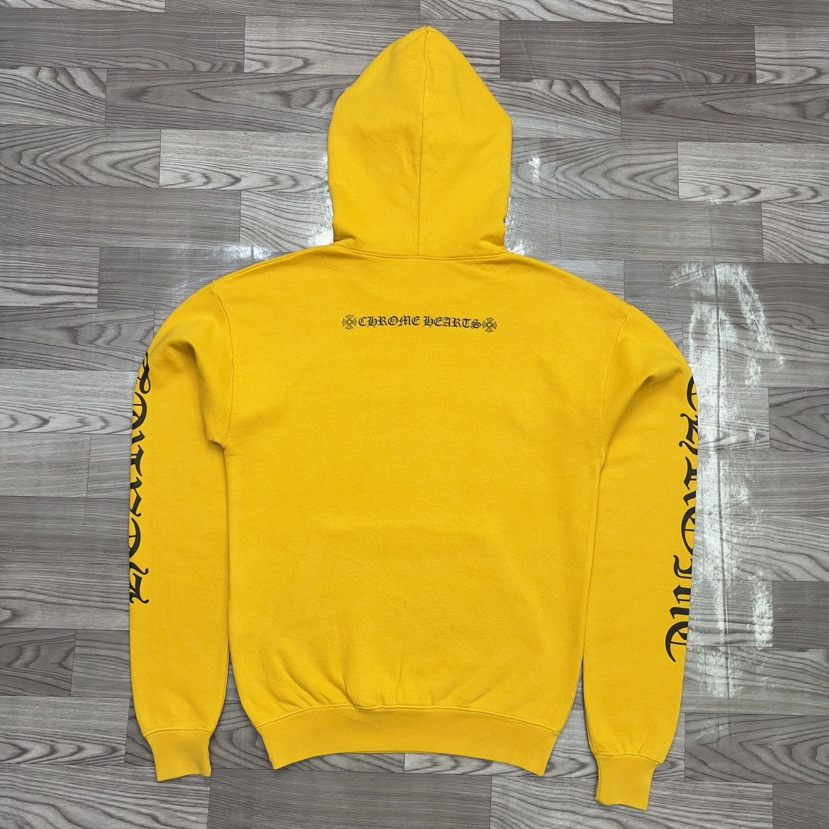 Chrome Hearts Chrome Hearts Vertical Logo Graphic Print Hoodie Size US XS / EU 42 / 0 - 2 Thumbnail