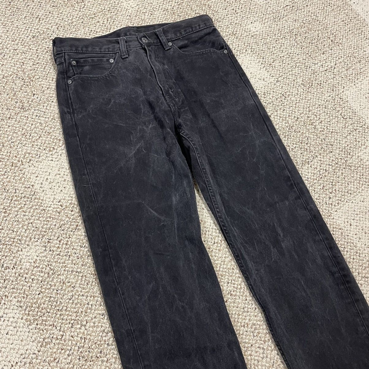 Levi's Levi’s 505 Black Acid Wash Jeans 34x30 Size US 34 / EU 50 - 3 Thumbnail