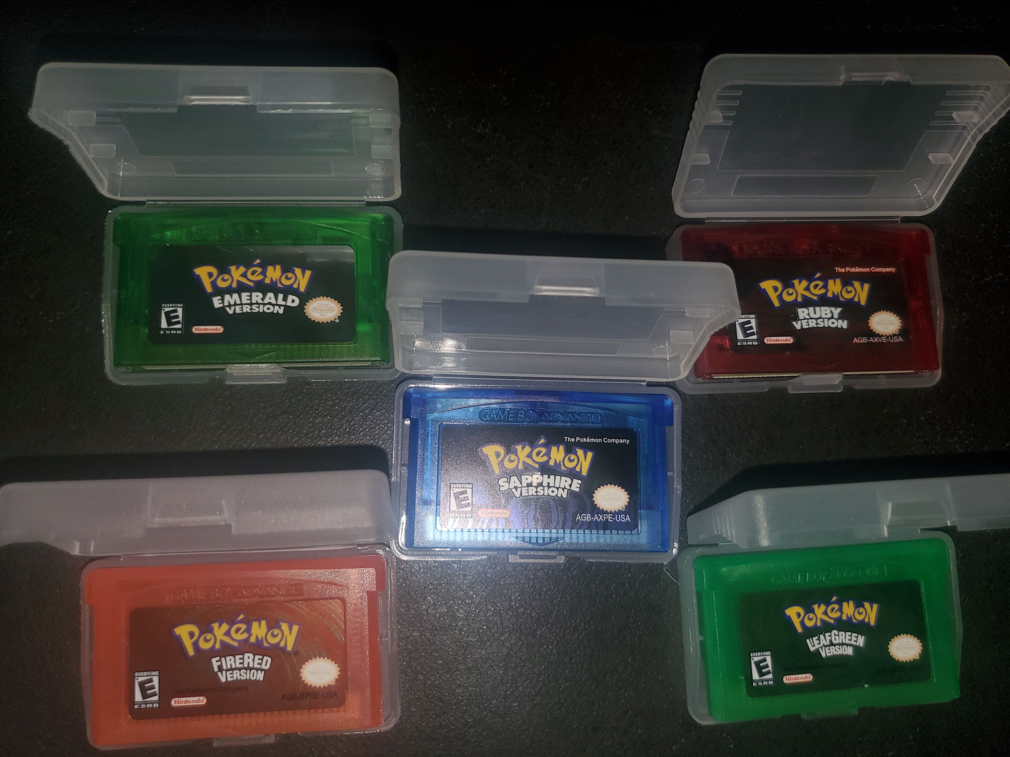 Nintendo Pokemon Emerald FireRed Sapphire GBA Video Game Cartridge Size ONE SIZE - 2 Thumbnail