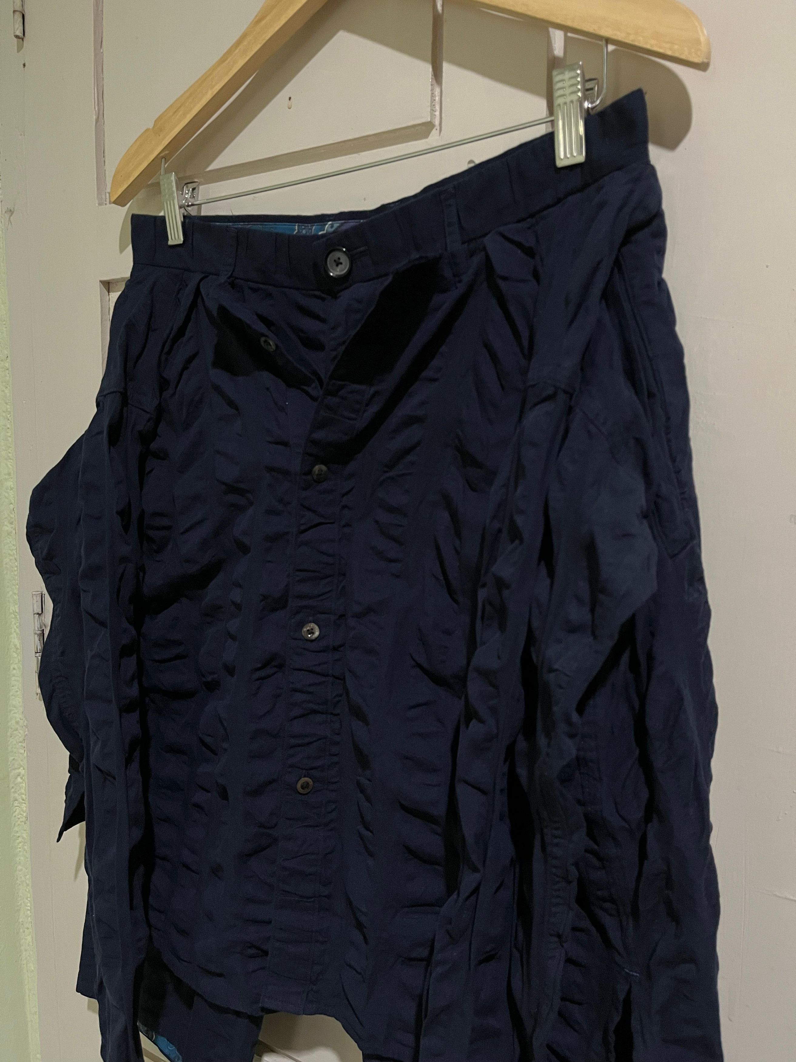 Maison MIHARA YASUHIRO Mihara yasuhiro wrinkle hybrid pants Size US 32 / EU 48 - 4 Thumbnail