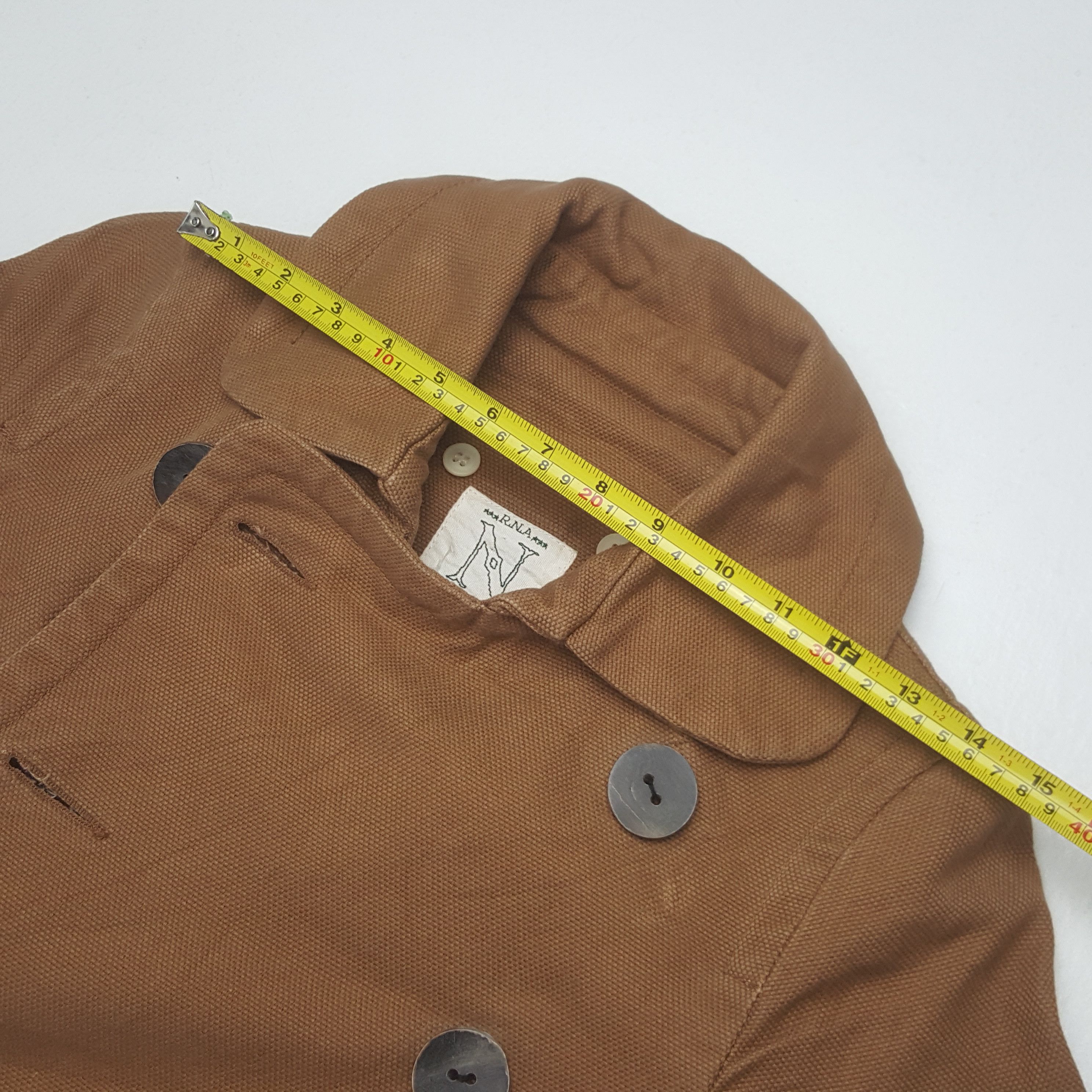 Japanese Brand Vintage RNA Inc Japanese Brand Trench Jacket C317N4 Size US XS / EU 42 / 0 - 5 Thumbnail
