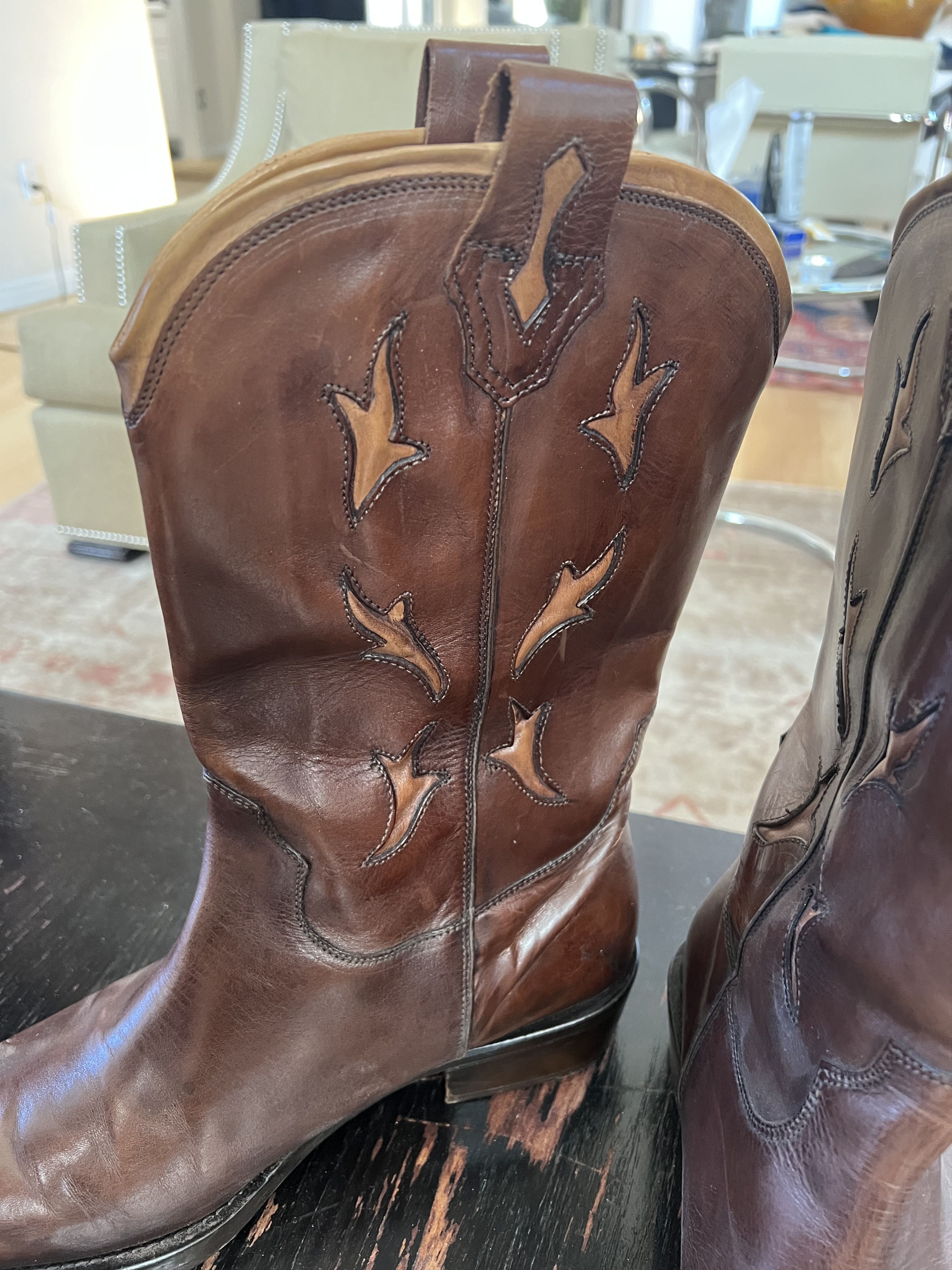 Kenneth Cole Kenneth Cole Contemporary Western Boots Made in Italy US13 Size US 13 / EU 46 - 4 Thumbnail