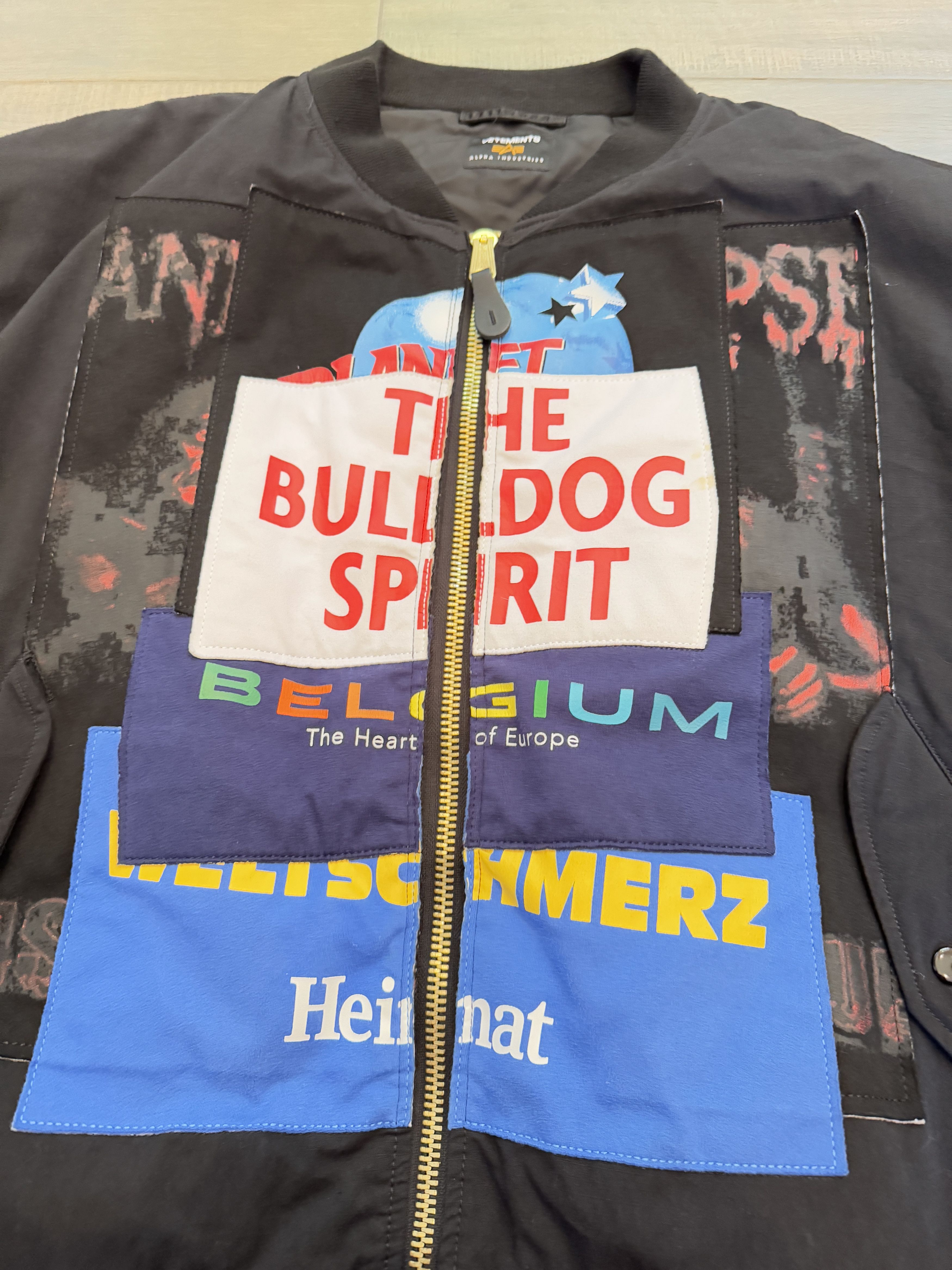 Alpha Industries × Vetements Vetements Alpha The Bulldog Spirit MA-1 Bomber Size XS Size US M / EU 48-50 / 2 - 3 Thumbnail