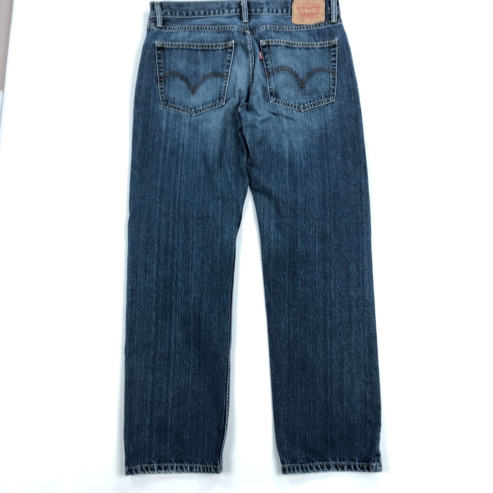 Levi's VINTAGE Levi's Jeans Mens 36x30 Blue 505 Straight Regular Fit Y2K Denim Pants Mens Size US 36 / EU 52 - 4 Thumbnail