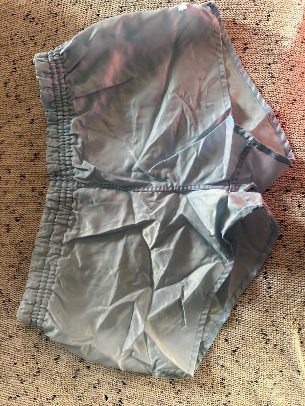 Erima Mens Erima Blue Vintage Nylon shorts Size US 28 / EU 44 - 1 Thumbnail