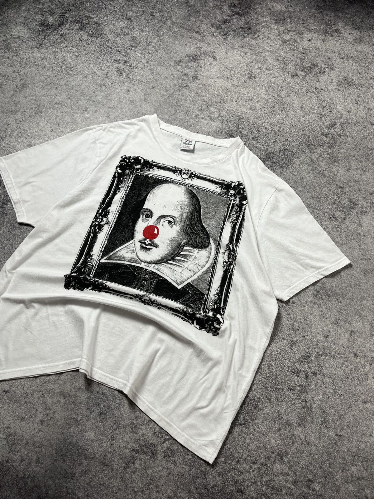Vivienne Westwood 🔥00'S VIVIENNE WESTWOOD WILLIAM SHAKESPEARE TEE Size US XXL / EU 58 / 5 - 5 Thumbnail