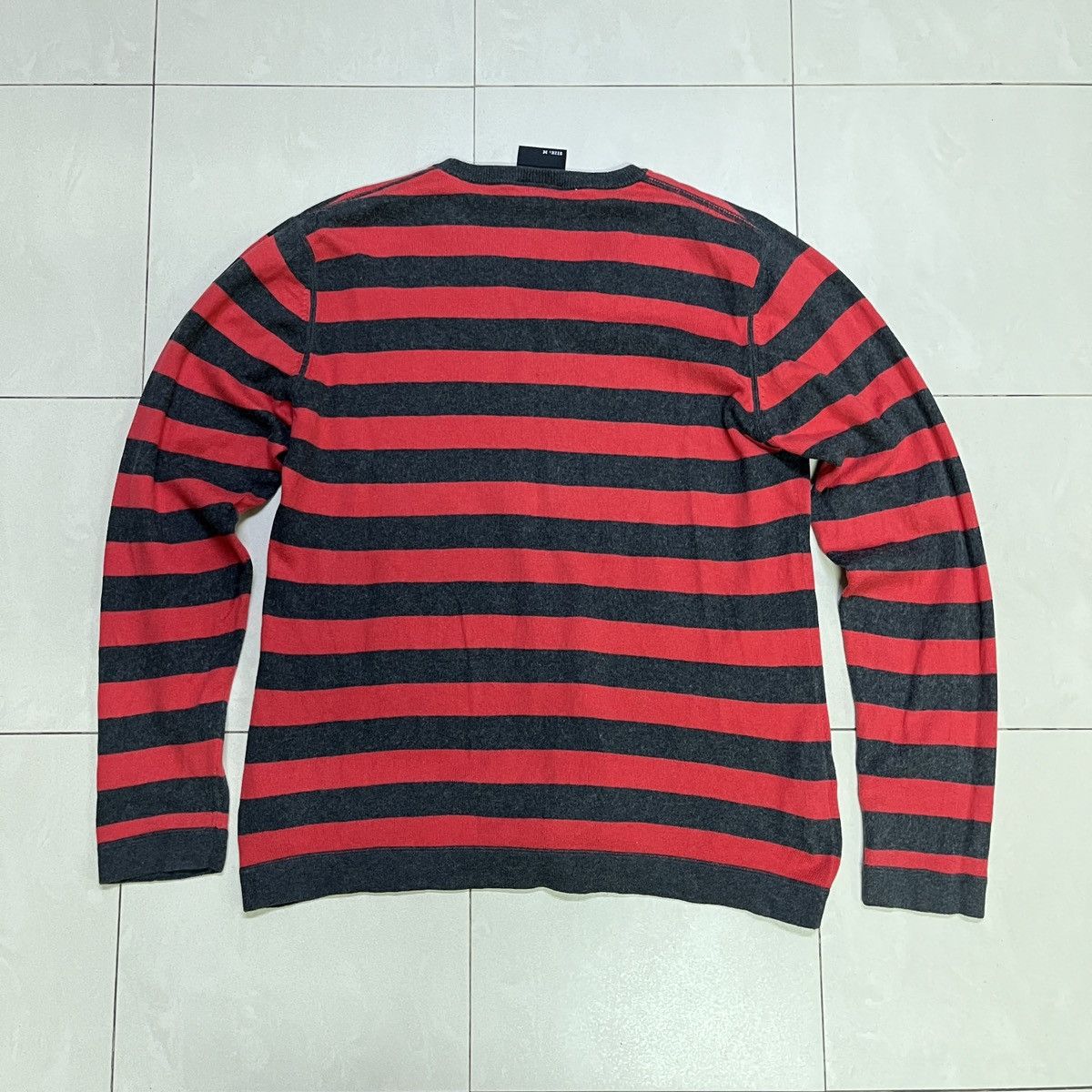 Plus One Clothing Plus One Knit Stripes Longsleeve T Shirt Size US S / EU 44-46 / 1 - 9 Thumbnail