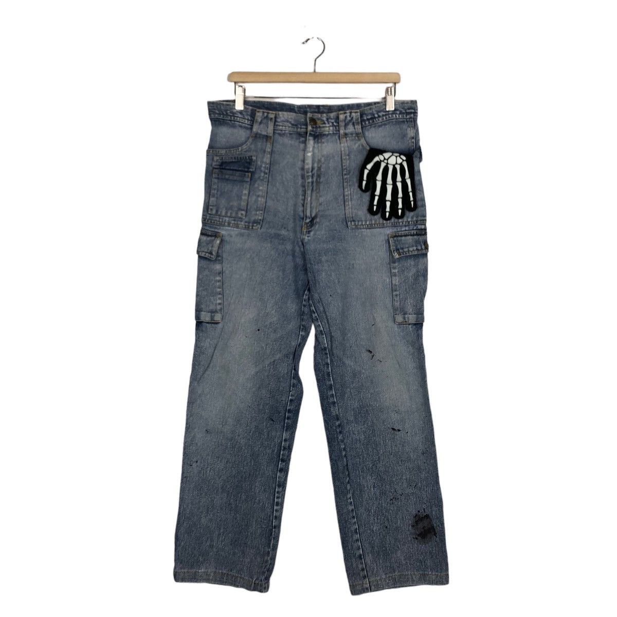 Hysteric Glamour VINTAGE DENIM BUSH PANTS HYSTERIC GLAMOUR DESIGN JAPAN Size US 34 / EU 50 - 1 Thumbnail
