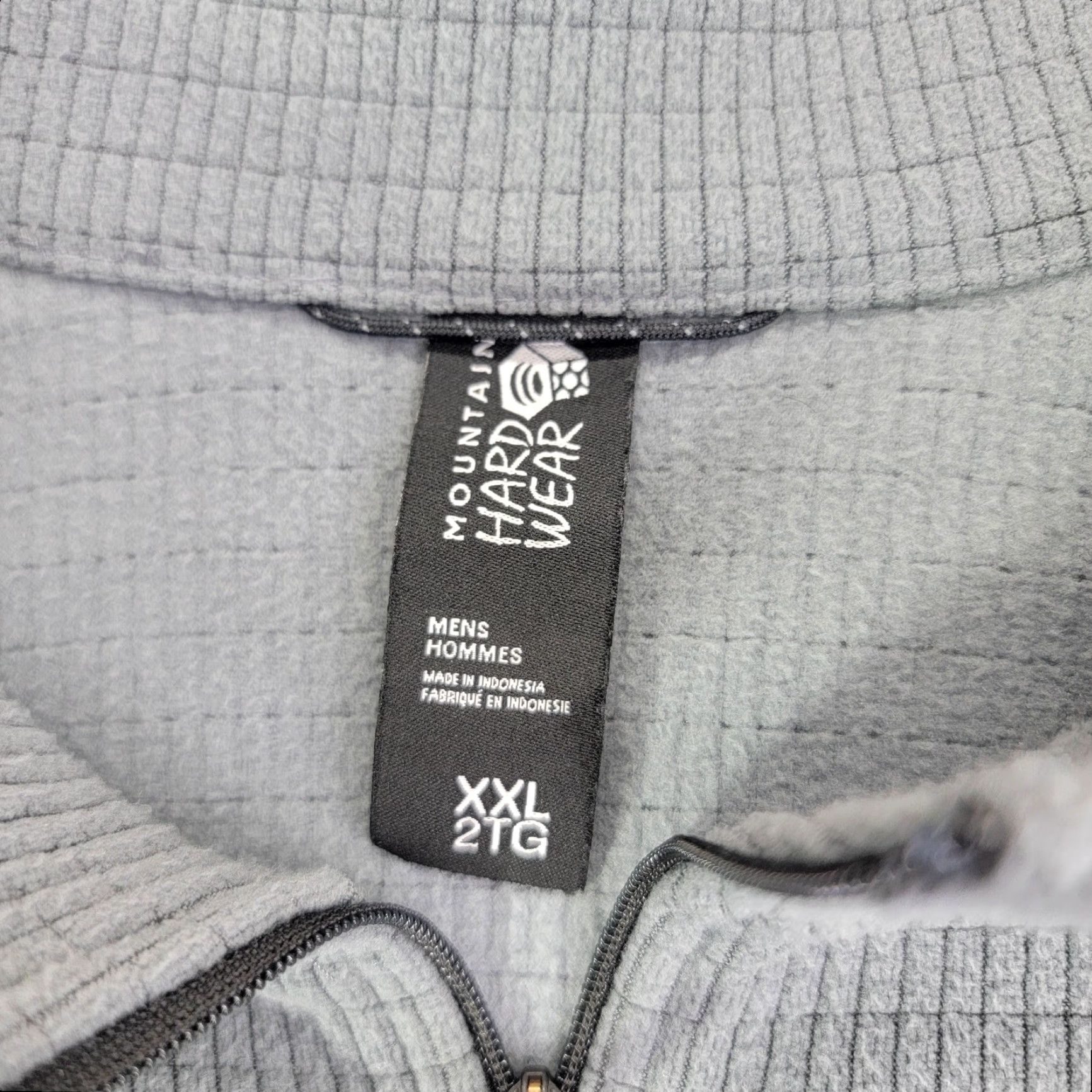 Mountain Hardwear Mountain Hardwear Sweatshirt Mens 2XL Gray Mock Neck 1/4 Zip Pullover Fleece Size US XXL / EU 58 / 5 - 2 Thumbnail
