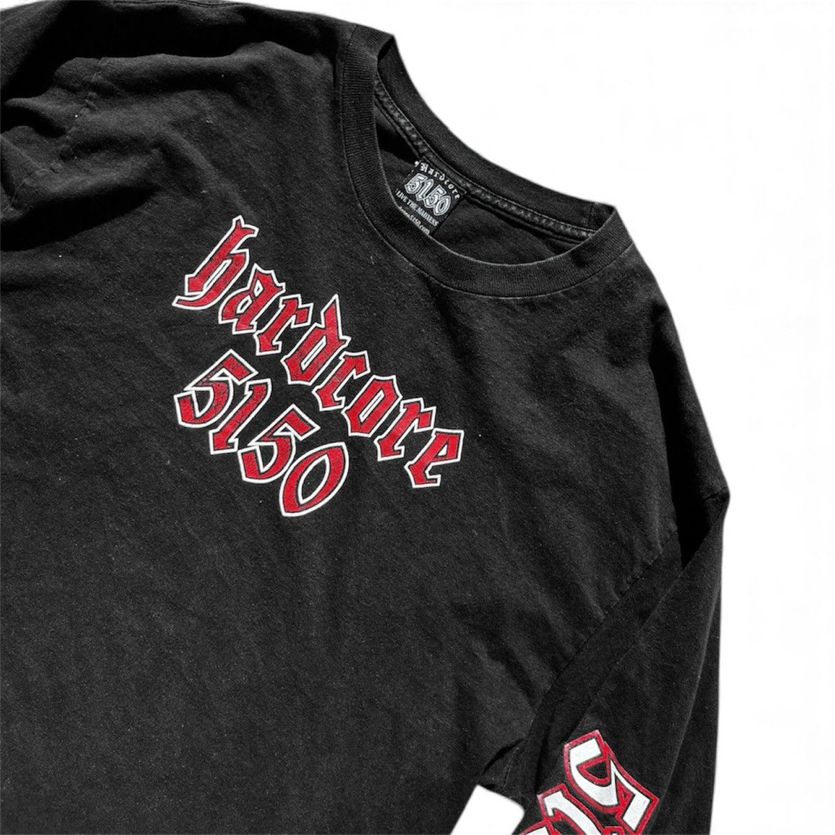 Vintage HARDCORE 5150 Longsleeve Size US M / EU 48-50 / 2 - 2 Thumbnail