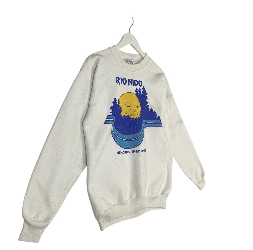Designer × Vintage Vintage Hoodie/ sweater Rio Nido Hanes comfortblend Size US S / EU 44-46 / 1 - 3 Thumbnail