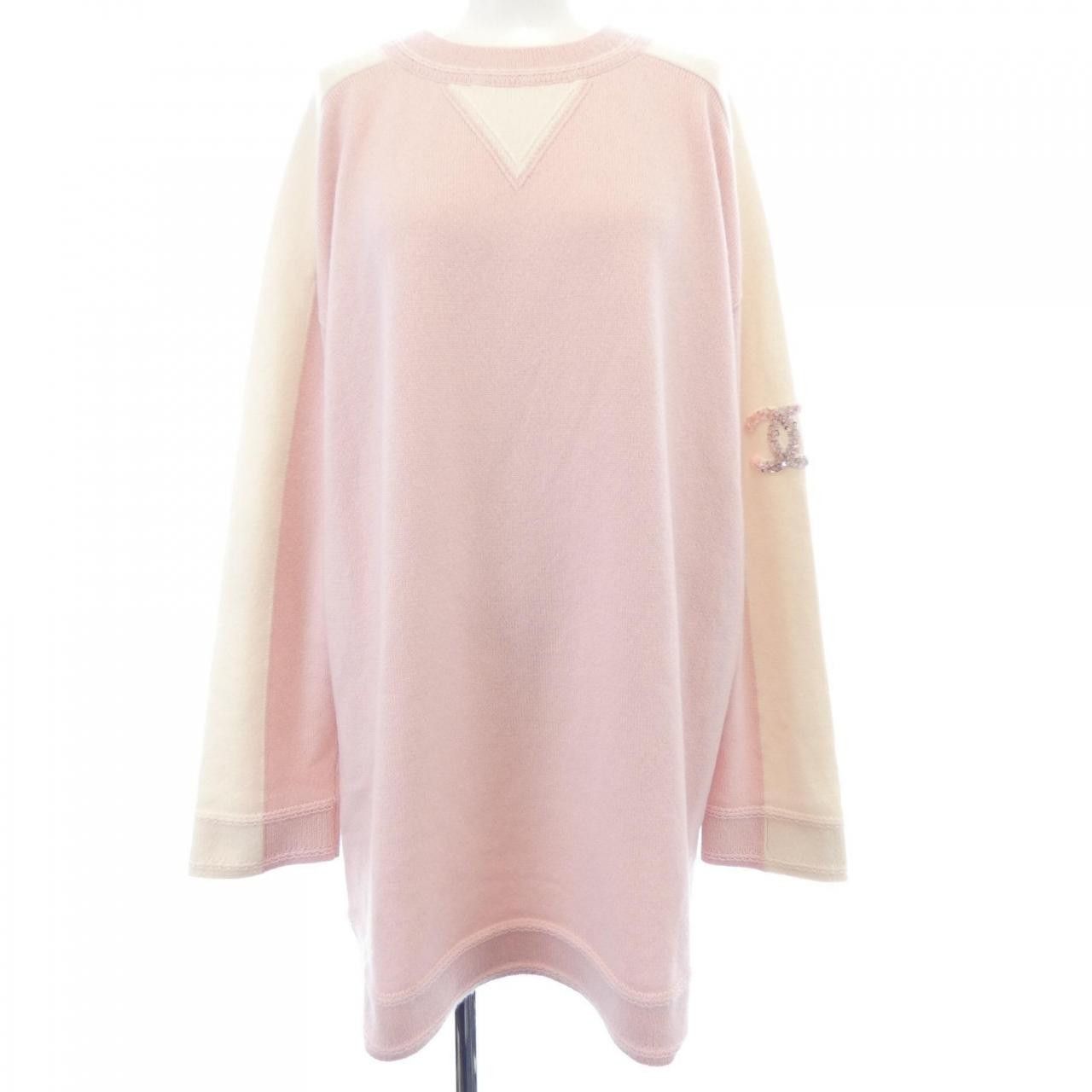 Chanel Chanel Chanel LOOK28 100% Cashmere Dress Others Dresses P76434K10983 DUTY FREE for USA Size ONE SIZE - 1 Thumbnail