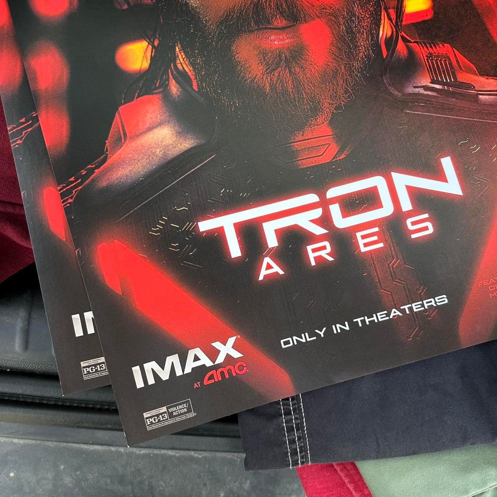 Other 2025 Tron Ares Jared Leto Nine Inch Nails AMC Movie Poster Size ONE SIZE - 8 Thumbnail
