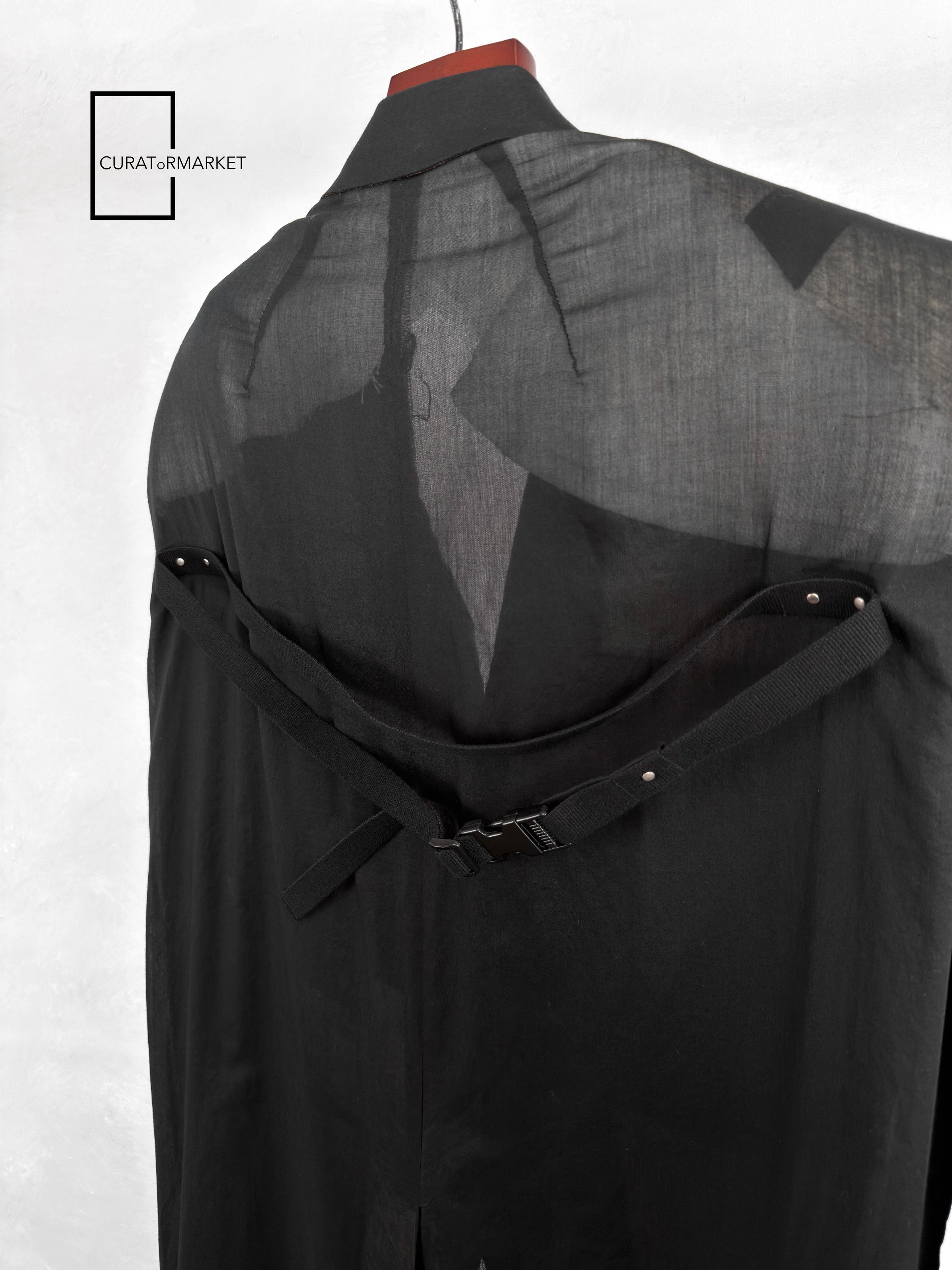 Rick Owens EU48 GRAIL Runway Sample Cobra Silk Tatlin Coat SS24 Lido Size US M / EU 48-50 / 2 - 6 Thumbnail