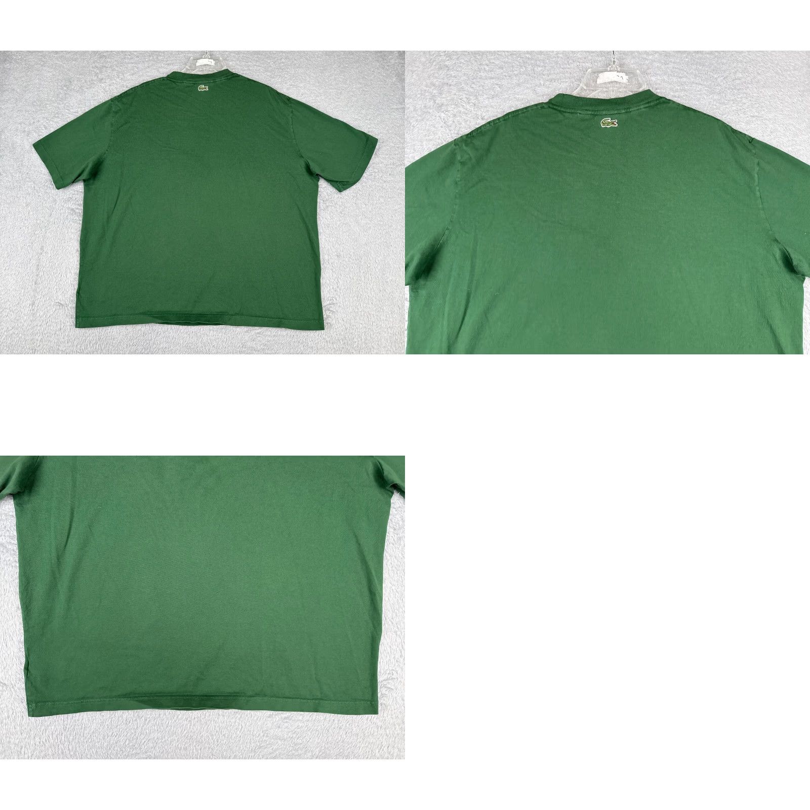 Lacoste Lacoste Shirt Adult 2XL Green Crew Neck Short Sleeve Cotton Tennis Logo Embroidered Men’s Shirt Size US XXL / EU 58 / 5 - 9 Thumbnail