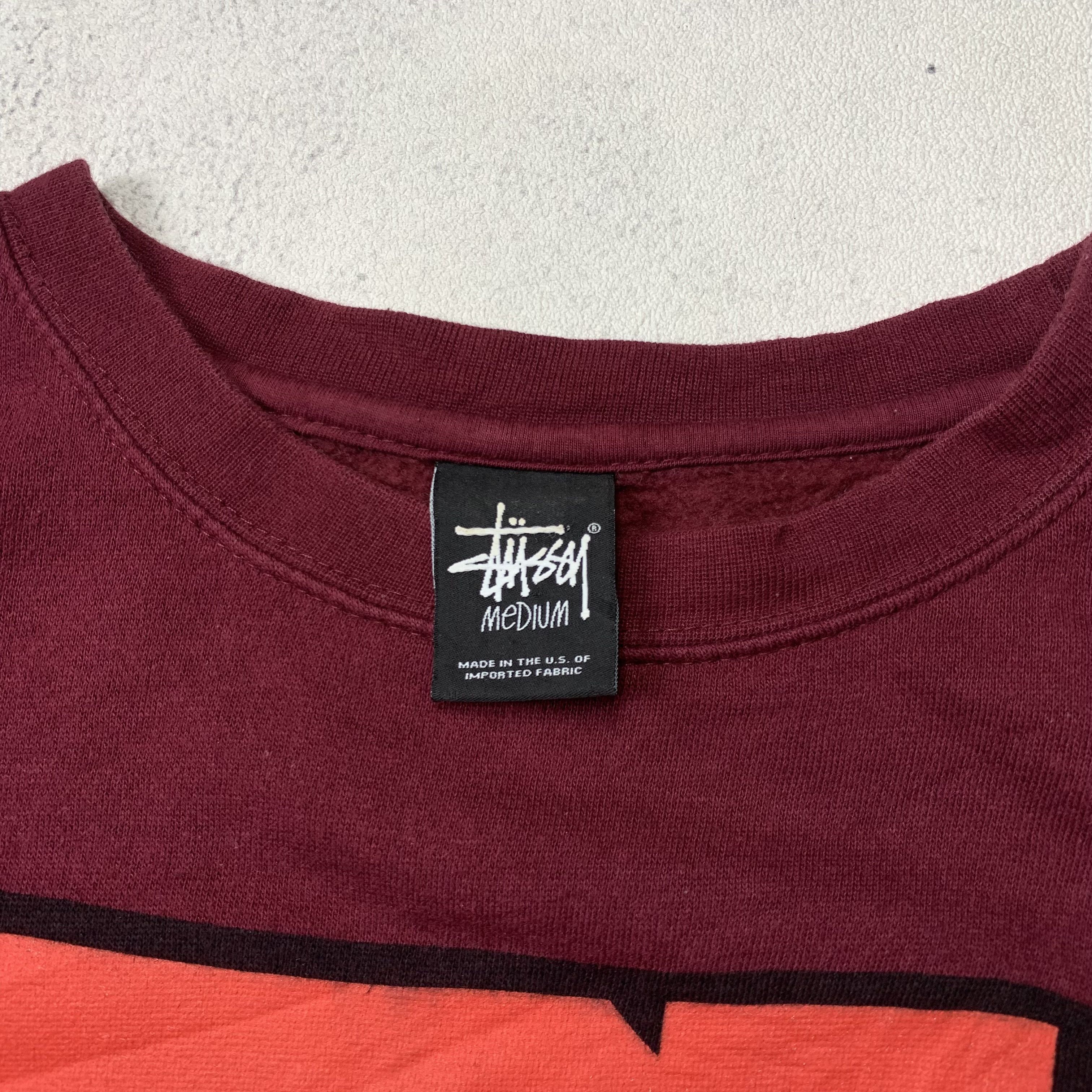Stussy Stussy Big Logo Sweatshirt Crewneck Size US M / EU 48-50 / 2 - 5 Thumbnail