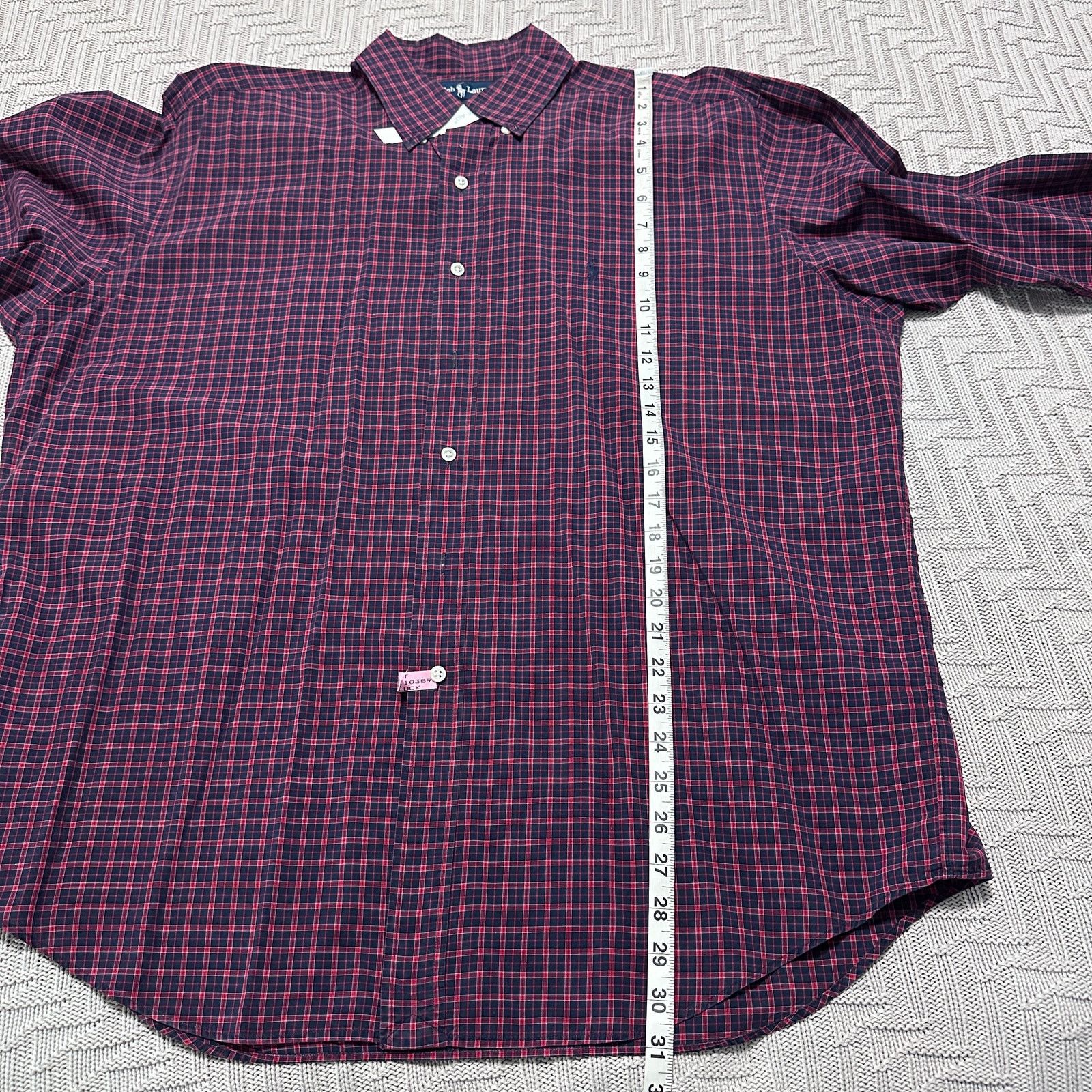 Ralph Lauren Ralph Lauren red plaid Blake fit button down Size US L / EU 52-54 / 3 - 7 Thumbnail