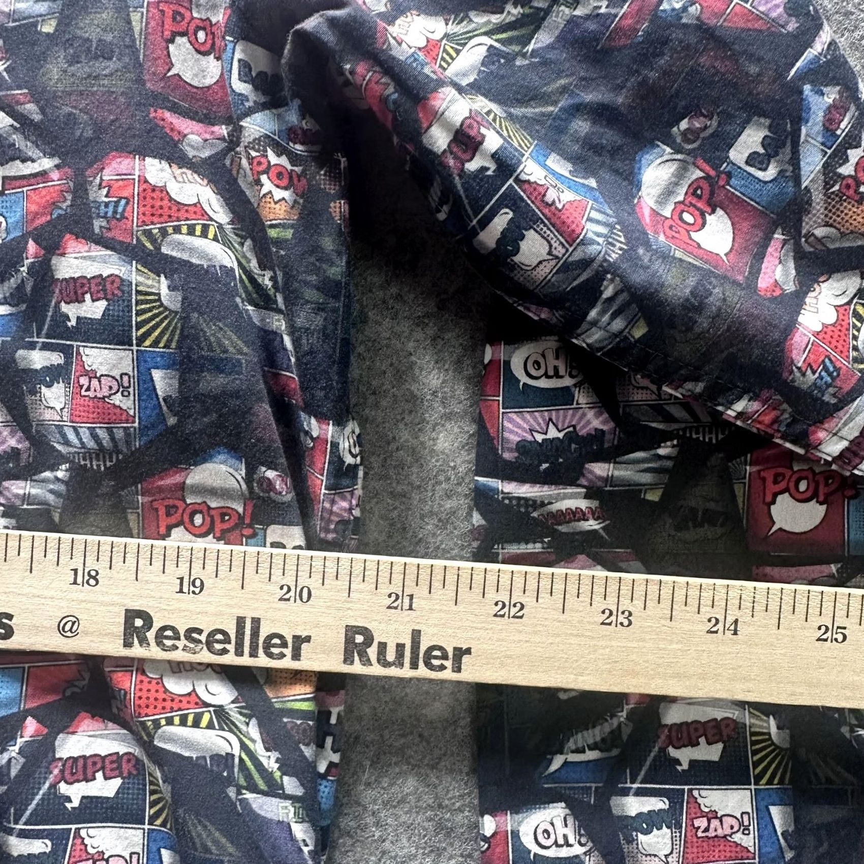 Jared Lang Jared Lang Shirt Mens L Black Comic Book Graphic Button Up Long Sleeve Size US L / EU 52-54 / 3 - 6 Thumbnail