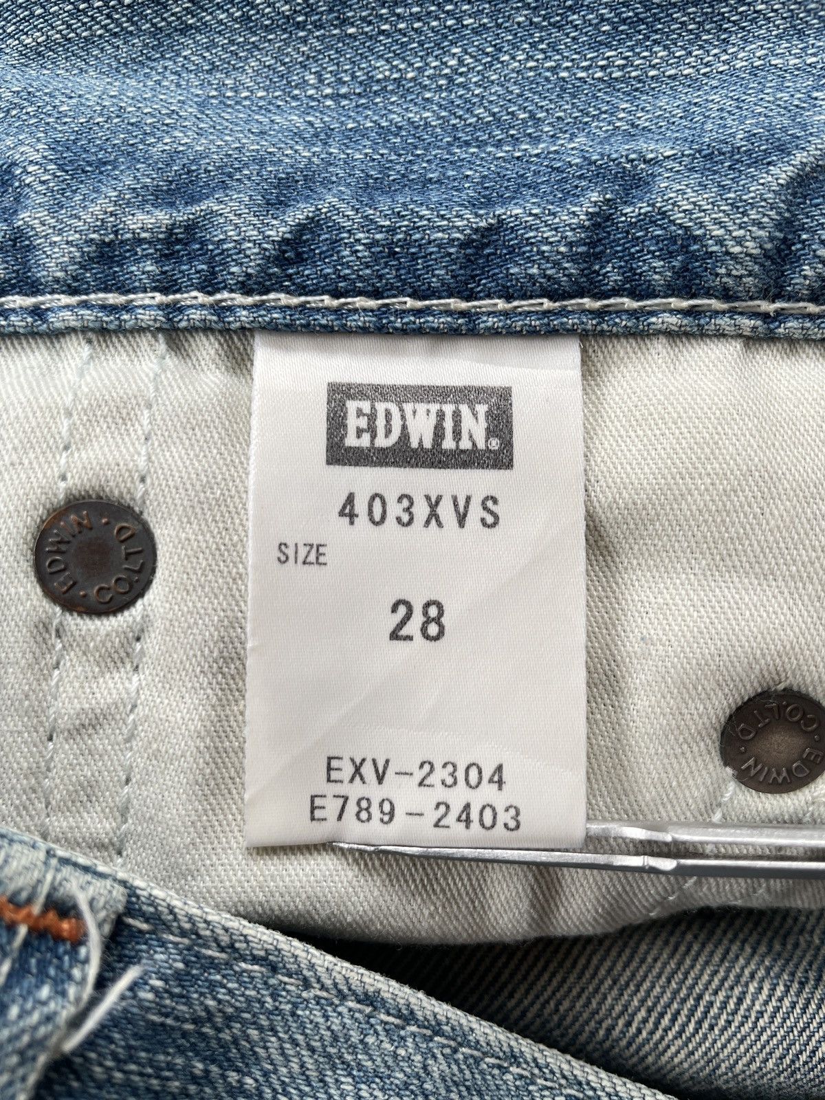 Edwin × Japanese Brand × Vintage Edwin XVS Size US 30 / EU 46 - 9 Thumbnail