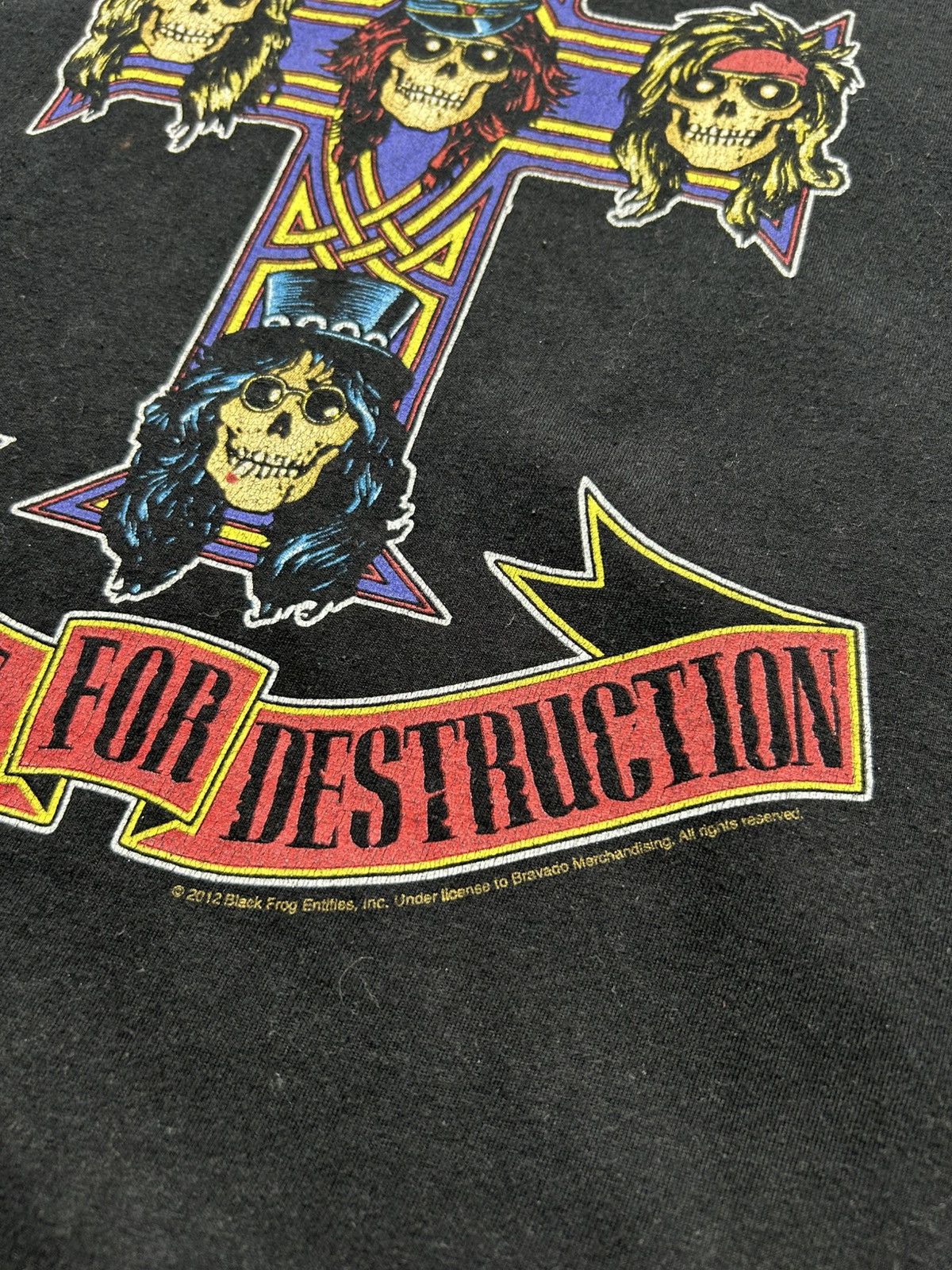 Band Tees Vintage Guns N Roses Appetite For Destruction 2012 T-Shirt Size US L / EU 52-54 / 3 - 8 Thumbnail