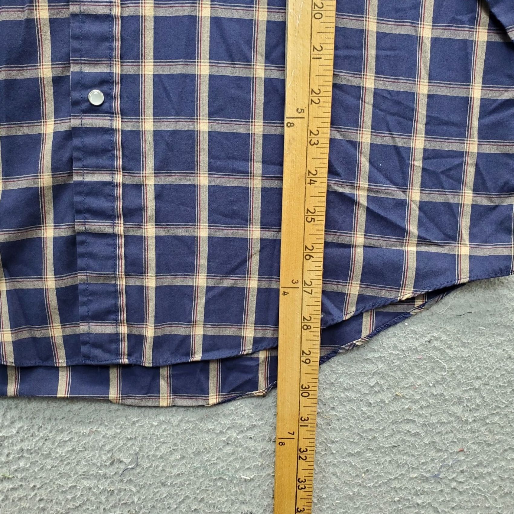 Vintage Plains Western Wear Shirt Mens M Multi Plaid Long Sleeve Button-Down Pearl Snap Size US M / EU 48-50 / 2 - 3 Thumbnail