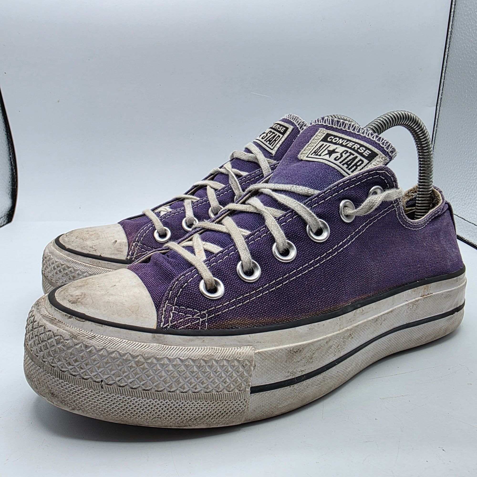 Converse Converse Chuck Taylor All Star Lift Ox Womens Size 8 Purple Size US 8 / IT 38 - 4 Thumbnail