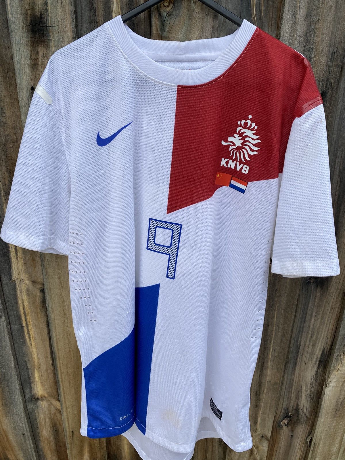 Nike Nike Holland Away Jersey 2013 Player Issue XL Size US XL / EU 56 / 4 - 1 Thumbnail