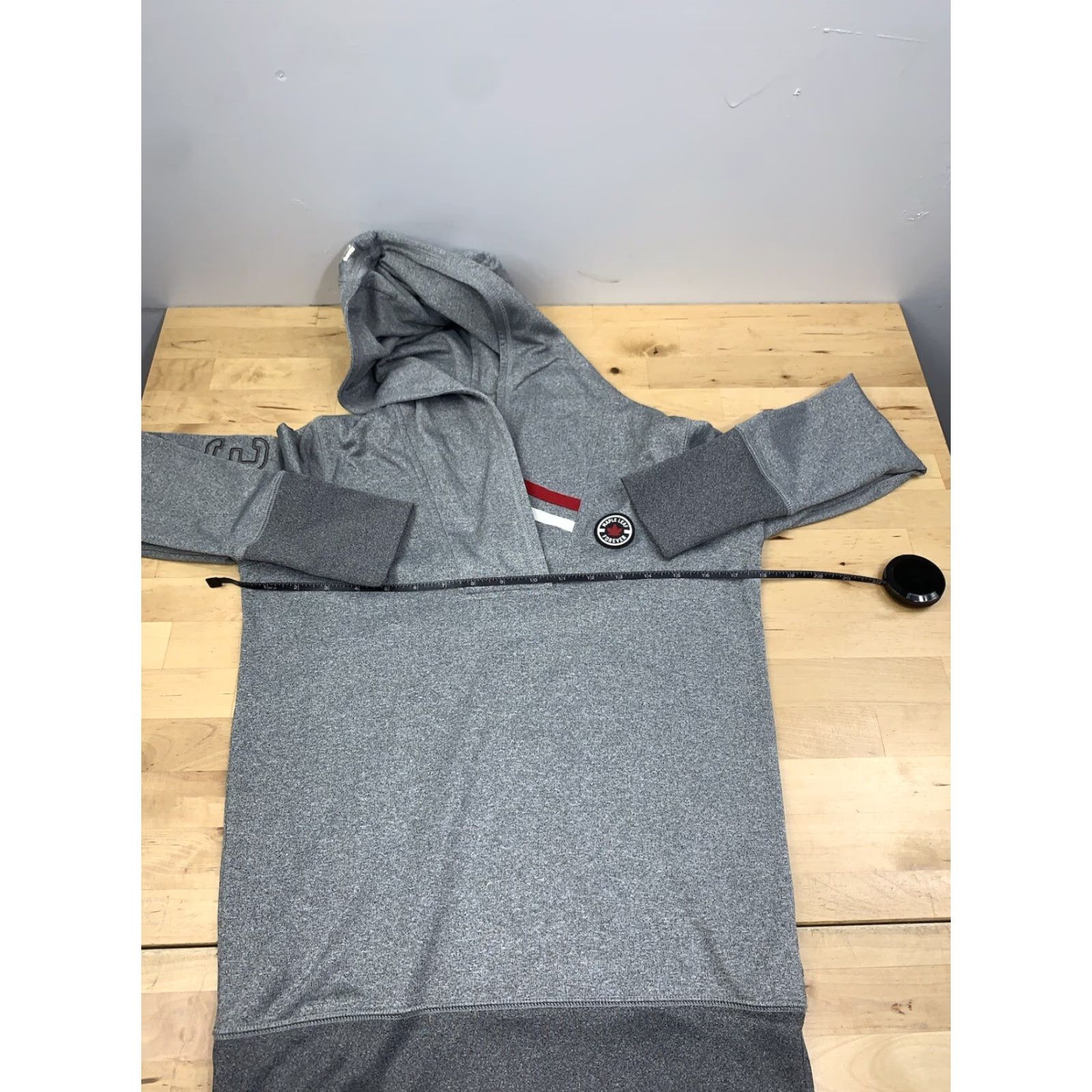 Roots Roots Hoodie Womens S Gray Pullover Casual Maple Leaf Forever #9164 Size S / US 4 / IT 40 - 7 Thumbnail
