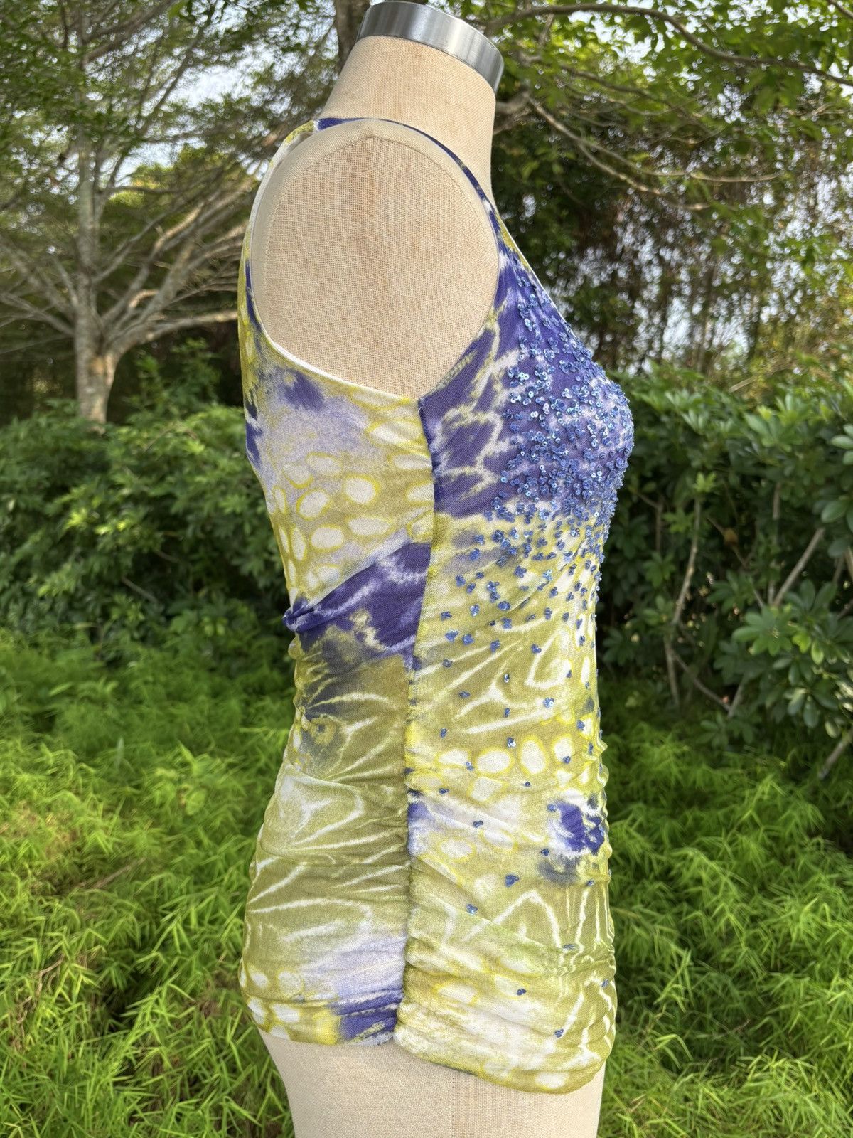 Vintage Vintage tank top with sequin Size M / US 6-8 / IT 42-44 - 4 Thumbnail
