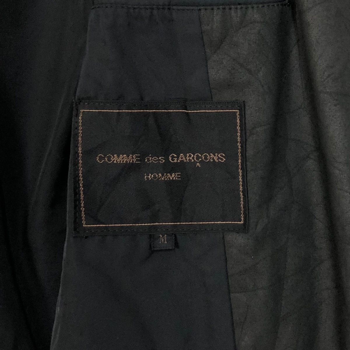 Comme des Garcons Homme Vintage Comme Des Garcons Homme 1993 S/S Waxed Car Coat Size US M / EU 48-50 / 2 - 7 Thumbnail