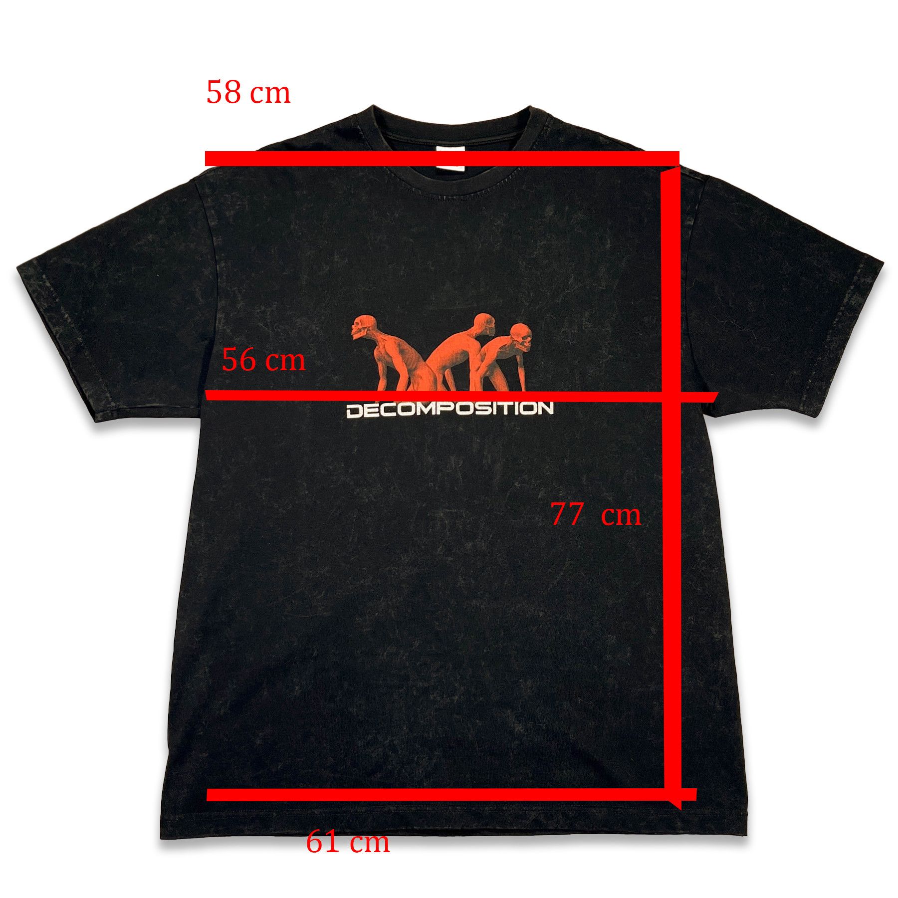 Other Vacc Decomposition Oversized Tee • M size oversized Size US M / EU 48-50 / 2 - 6 Thumbnail