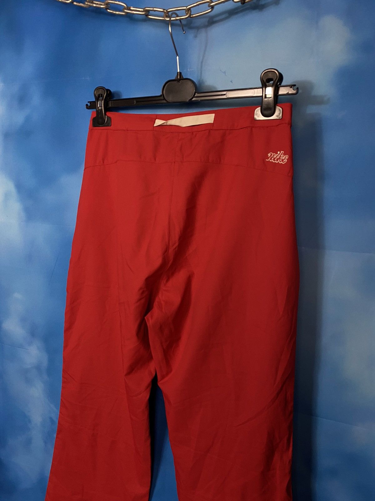 Nike × Vintage 🔥 NIKE VTG 90s ATHLETIC RED PANTS ( straight ) Size 30" / US 8 / IT 44 - 7 Thumbnail