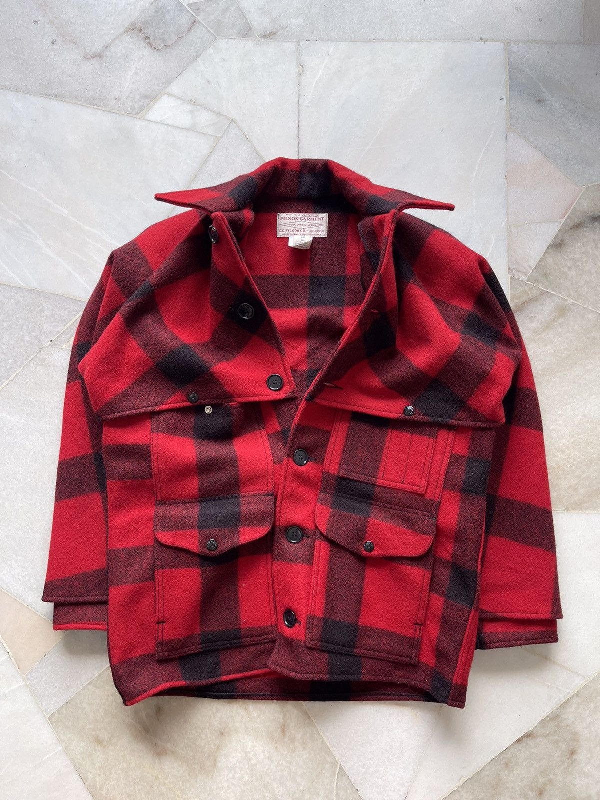 Filson Belltown waxed denim jacket | Grailed