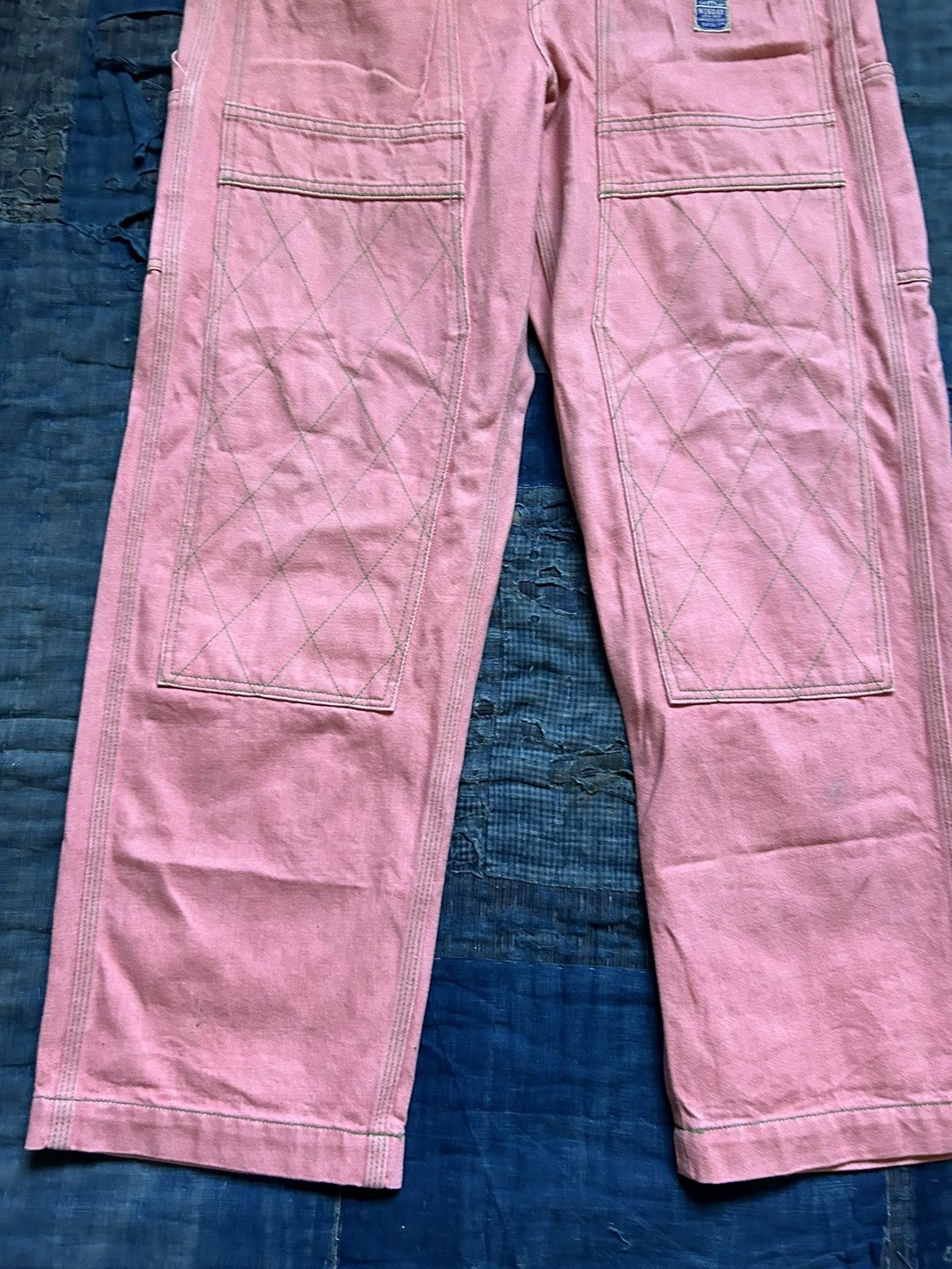 Kapital × Kapital Kountry KAPITAL color denim Double Knee Lumber Pants pink Size US 30 / EU 46 - 3 Thumbnail
