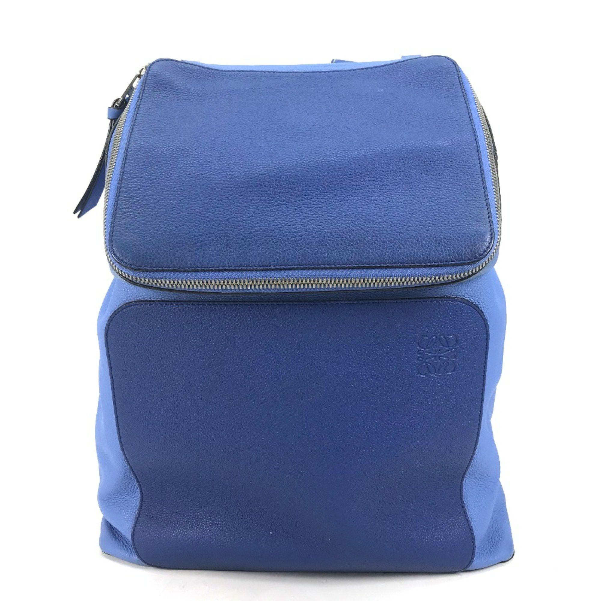 Loewe Loewe Bicolor bag backpack Backpack blue Size ONE SIZE - 1 Thumbnail