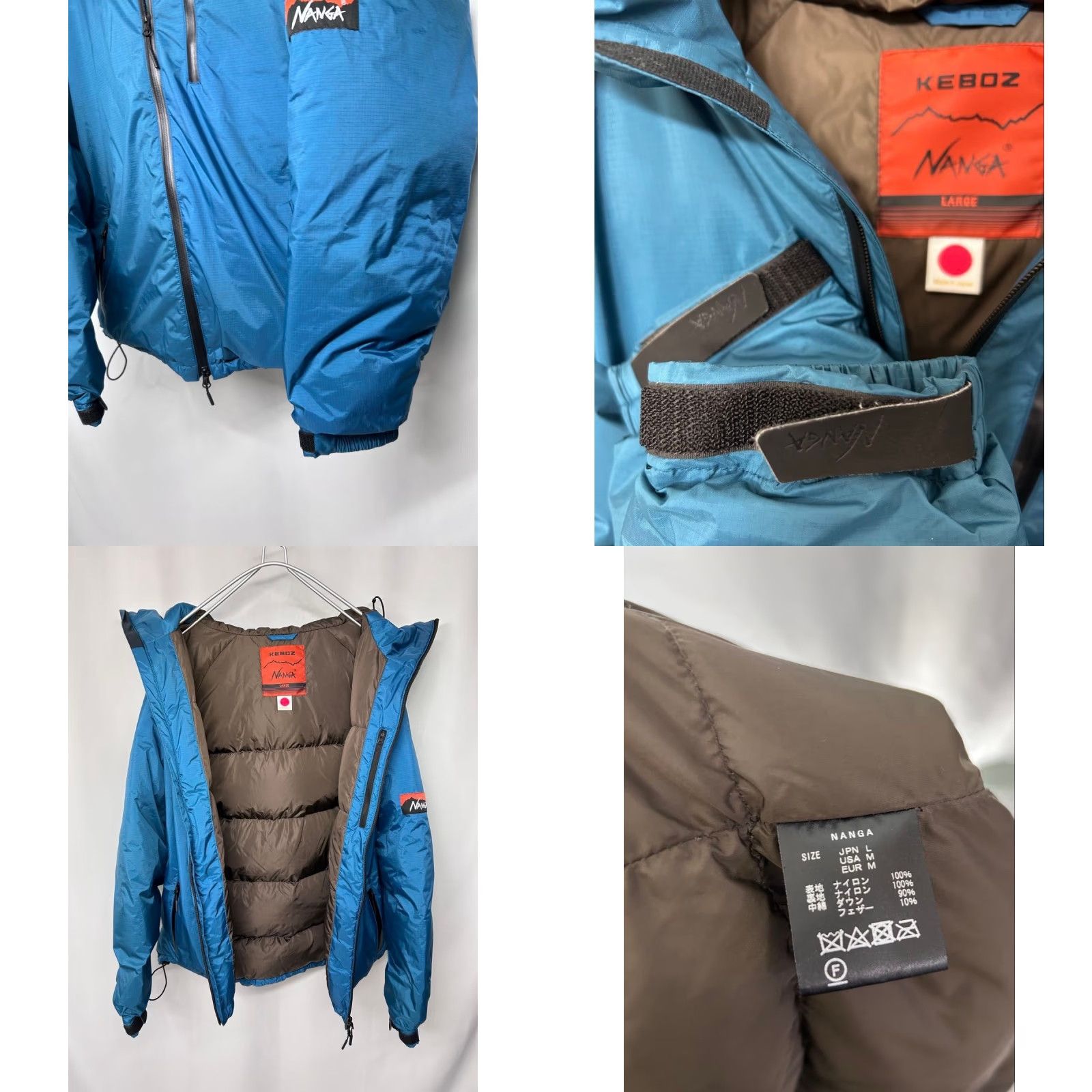 NANGA KEBOZ × NANGA DOWN JACKET Size: L Blue Men Jacket pullover? (adjusted) Size US L / EU 52-54 / 3 - 8 Thumbnail