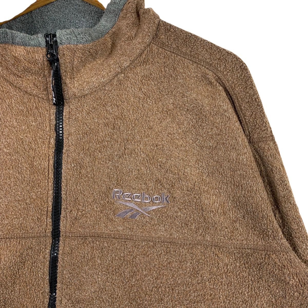 Reebok REEBOK SPORT Sportswear Embroidered Logo Retro Sherpa Jacket Size US L / EU 52-54 / 3 - 3 Thumbnail