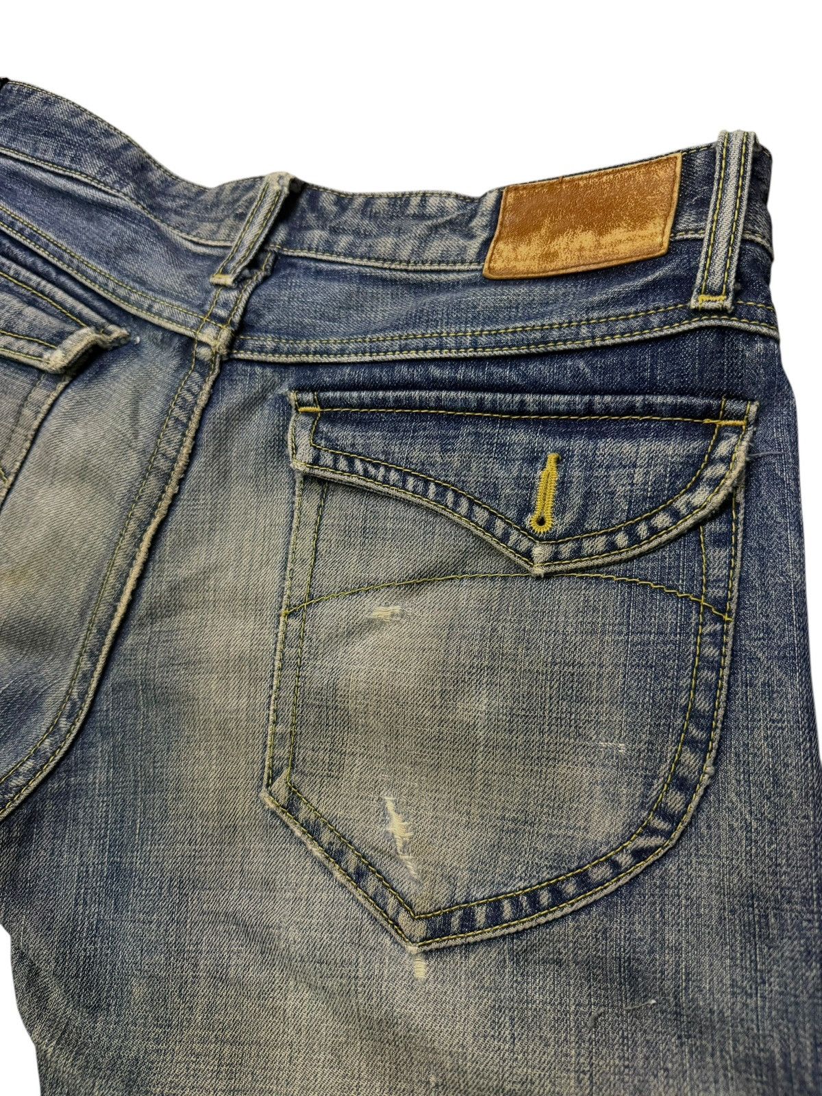 Takeo Kikuchi Vintage 00s Takeo Kikuchi Japanese designer Denim Jeans |W32 Size US 32 / EU 48 - 8 Thumbnail