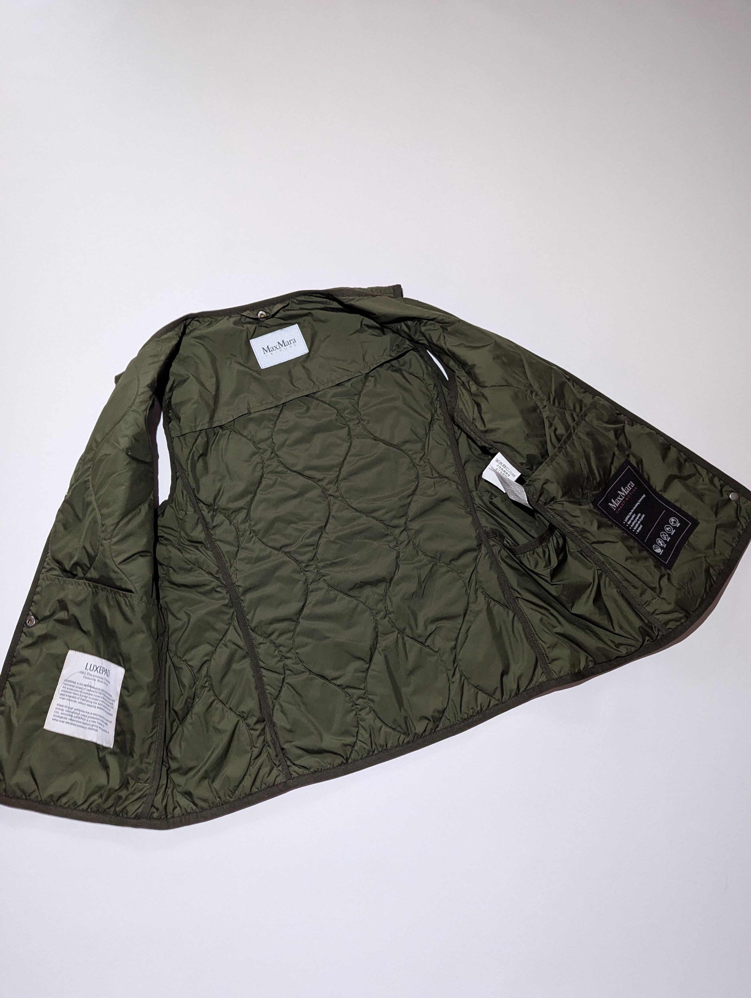 Max Mara Maxmara Leisure Jacket 2in1 BEIRUT Regular Fit Warmer Vest Size S / US 4 / IT 40 - 24 Thumbnail