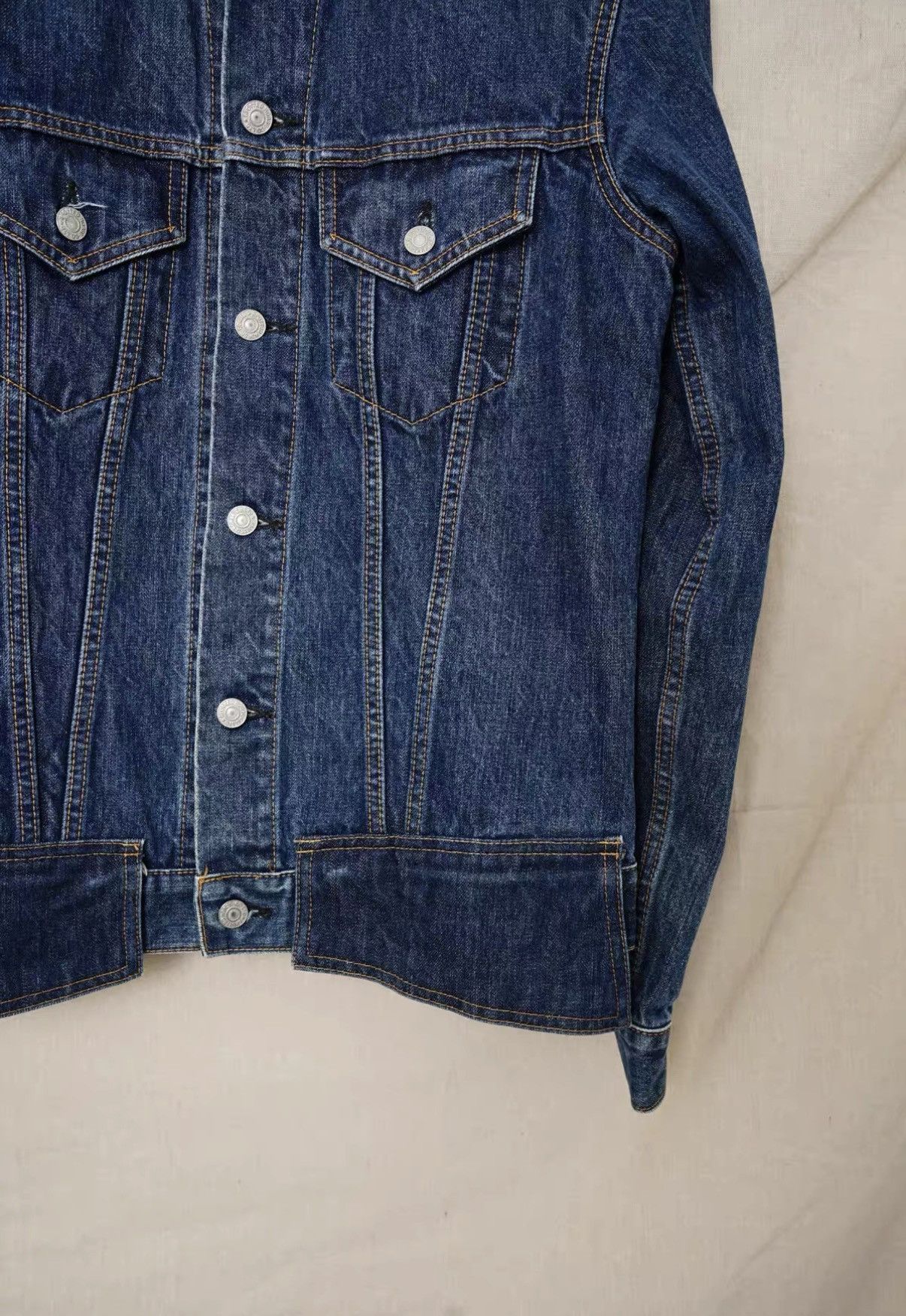 Yohji Yamamoto Yohji Yamamoto Y's Denim Jacket Size S / US 4 / IT 40 - 4 Thumbnail